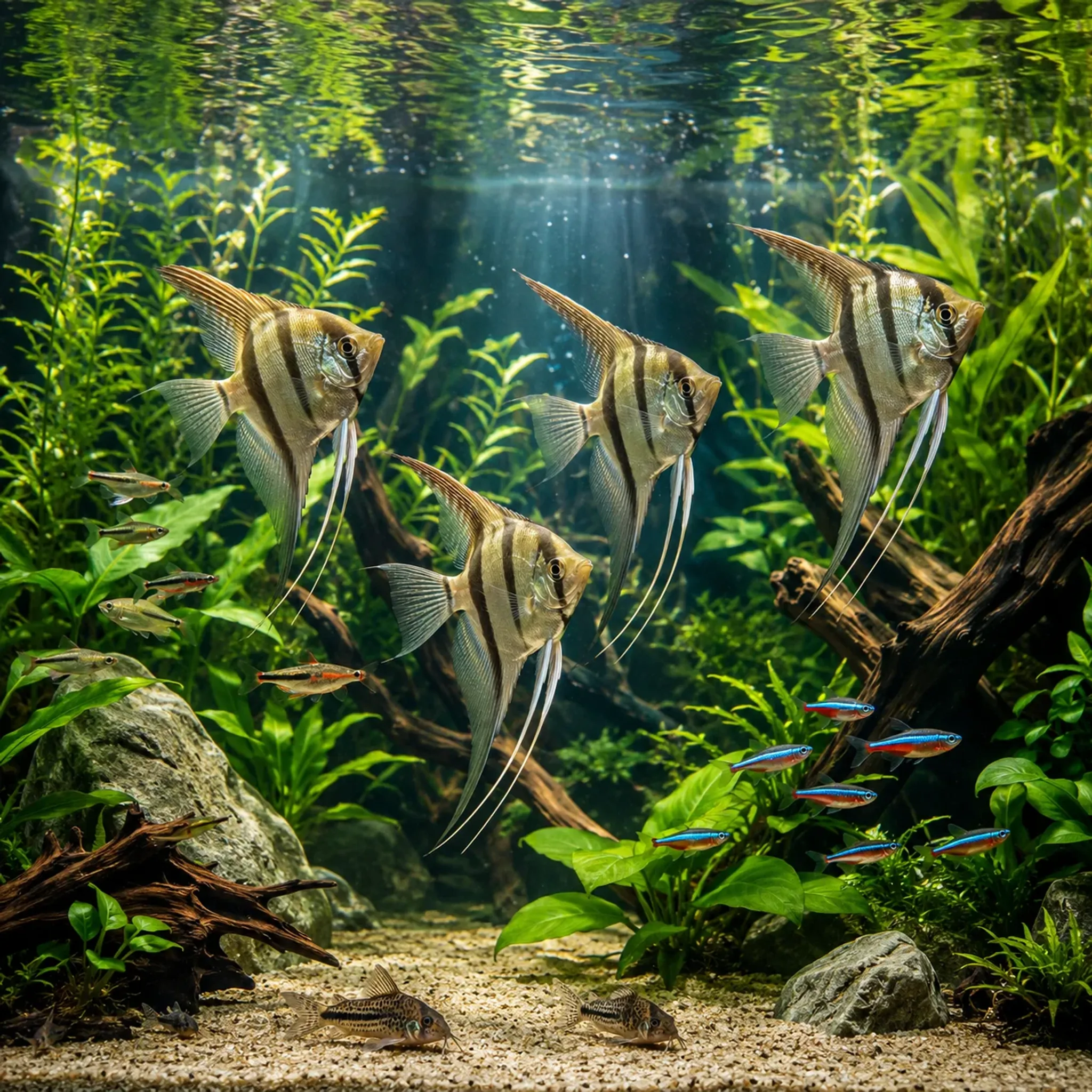 Angelfish Care Guide: Tank Size, Temperament, and Community Tank Tips