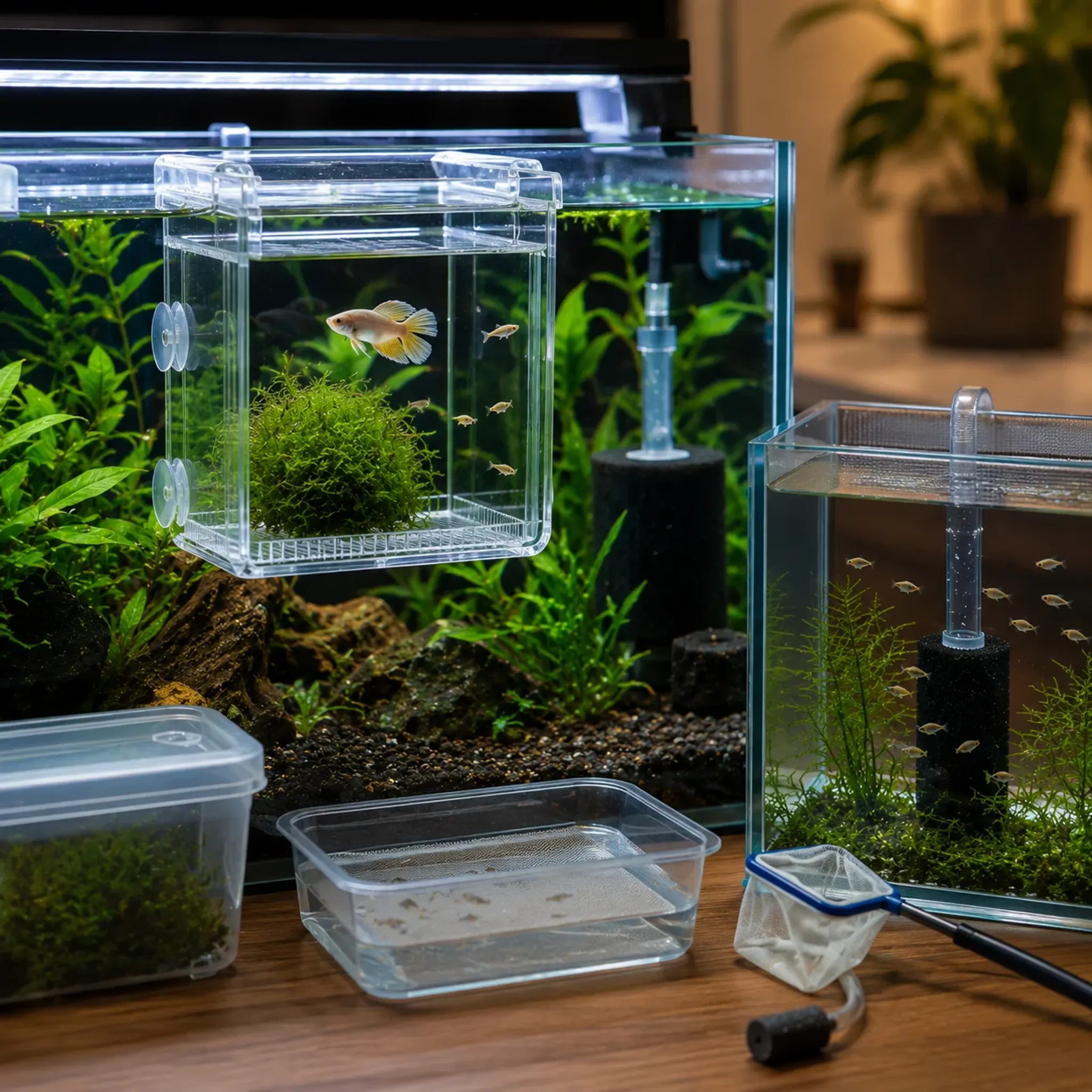 How to Choose a Breeding Box, Nursery Tank, or Fry-Safe Setup