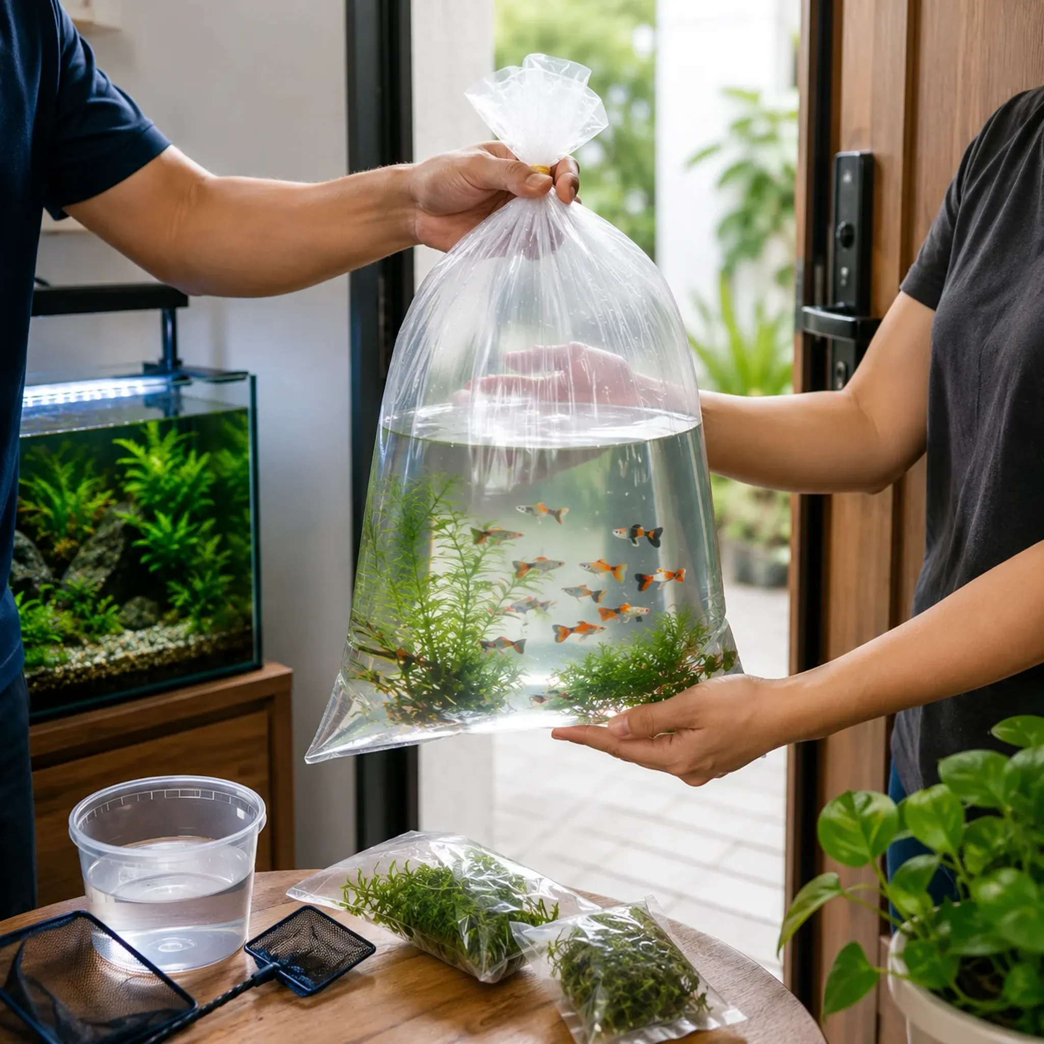 Aquarium Delivery in Singapore: How to Safely Receive Fish, Shrimp, and Plants at Home