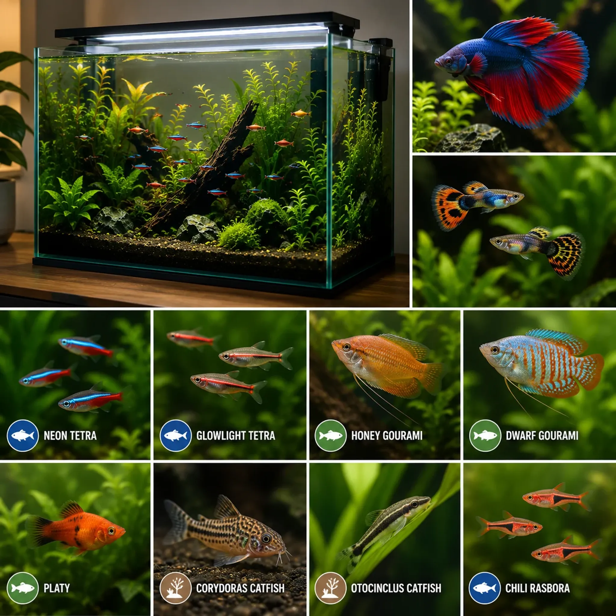 Best Aquarium Fish for Singapore Homes: Tropical Species That Suit Warm Indoor Tanks