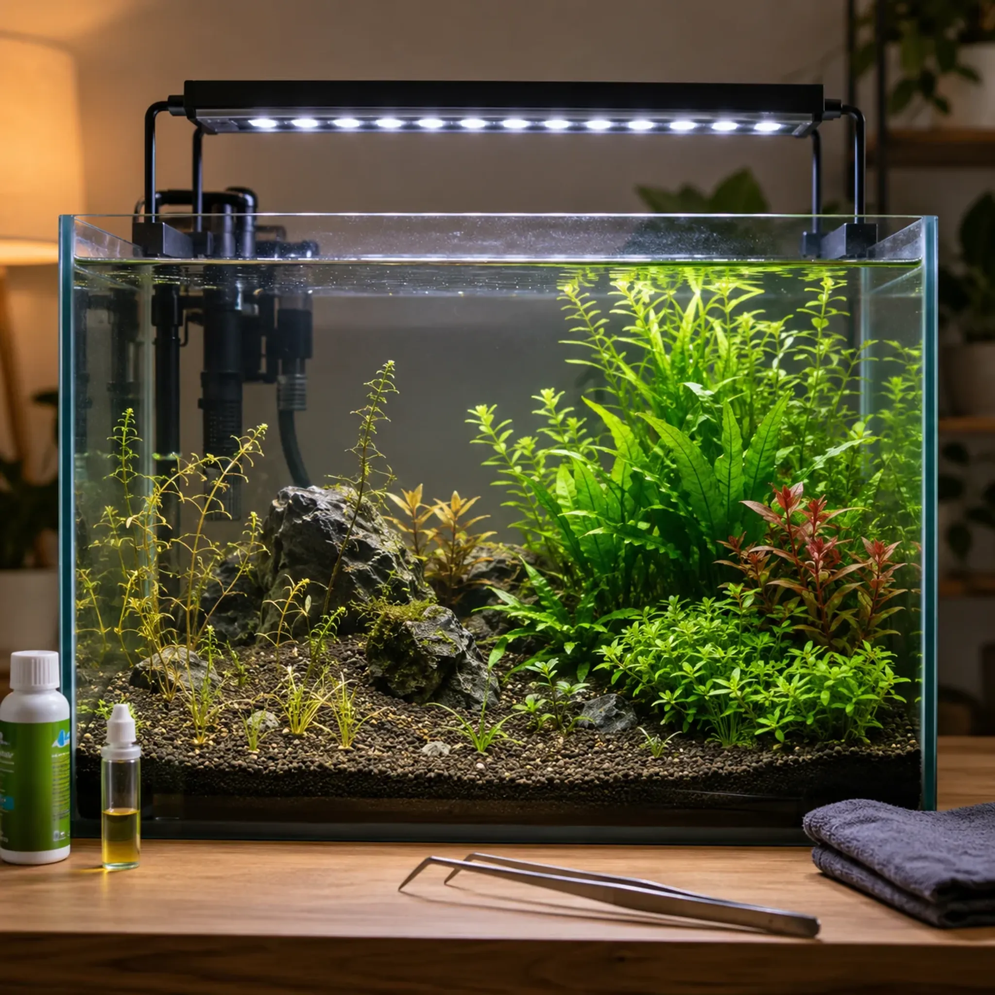 Why Are My Aquarium Plants Growing Slowly? Light, Nutrients, and Plant Choice Explained