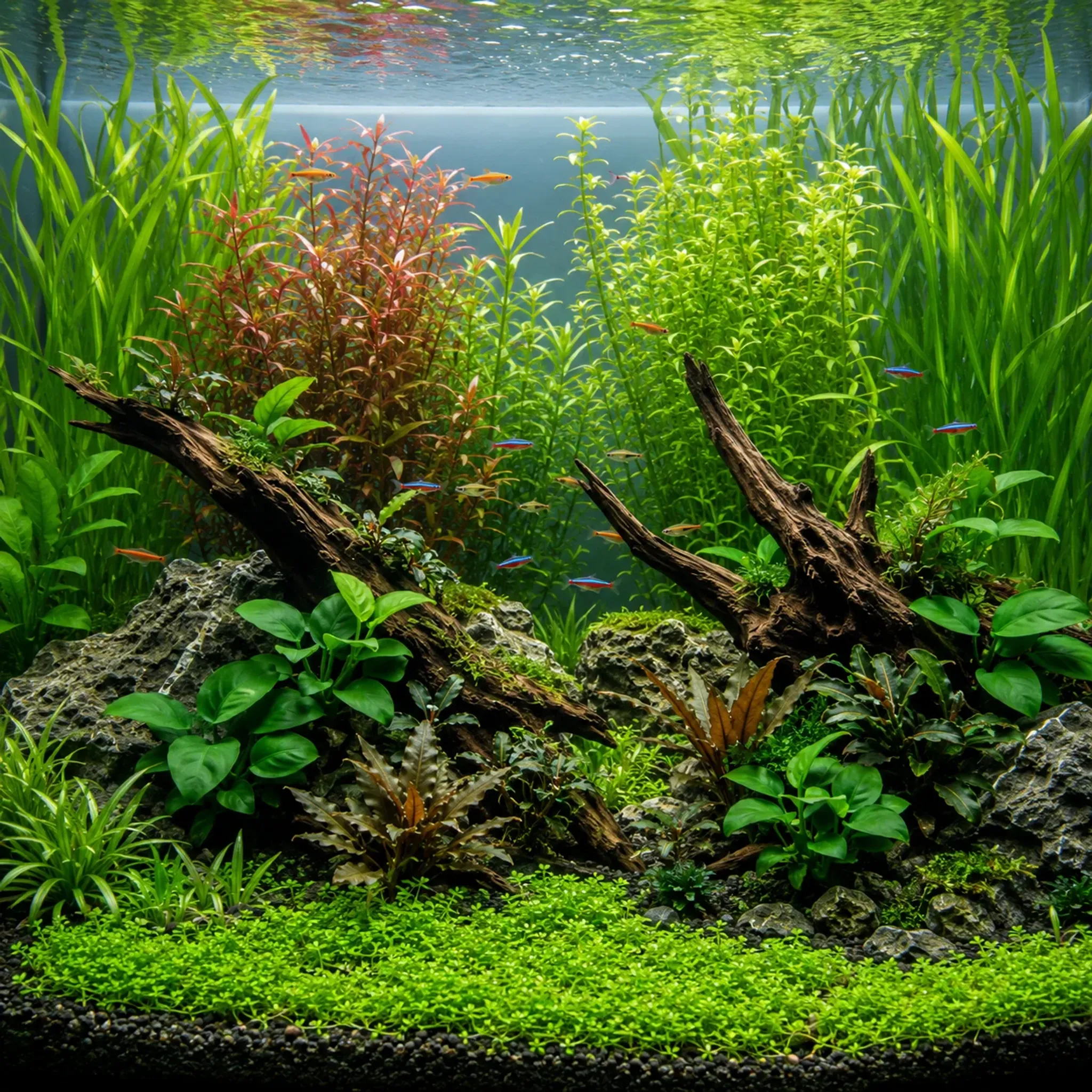 Complete Guide to Freshwater Aquarium Plants by Placement and Difficulty