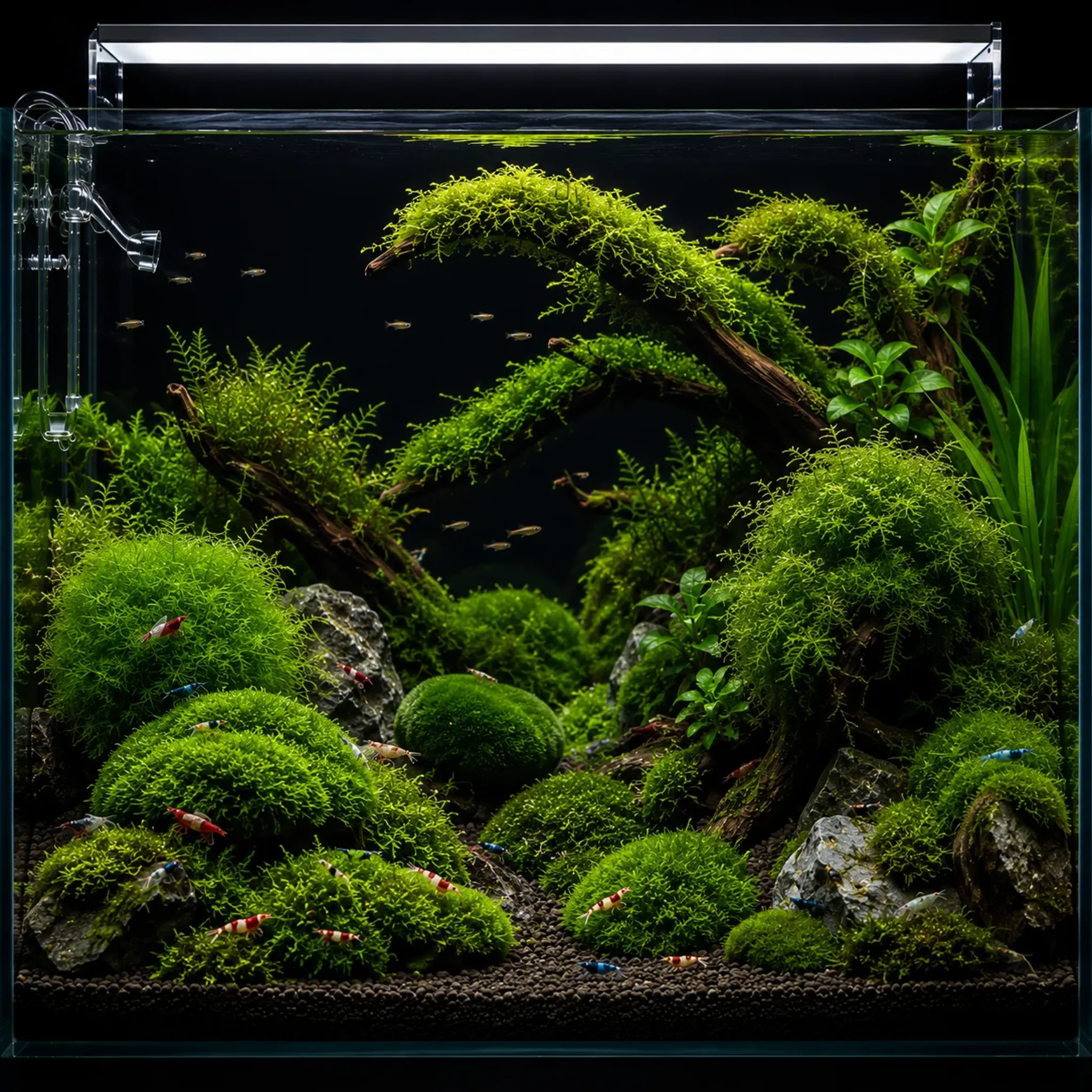 Best Aquarium Mosses for Shrimp, Fry, and Aquascaping