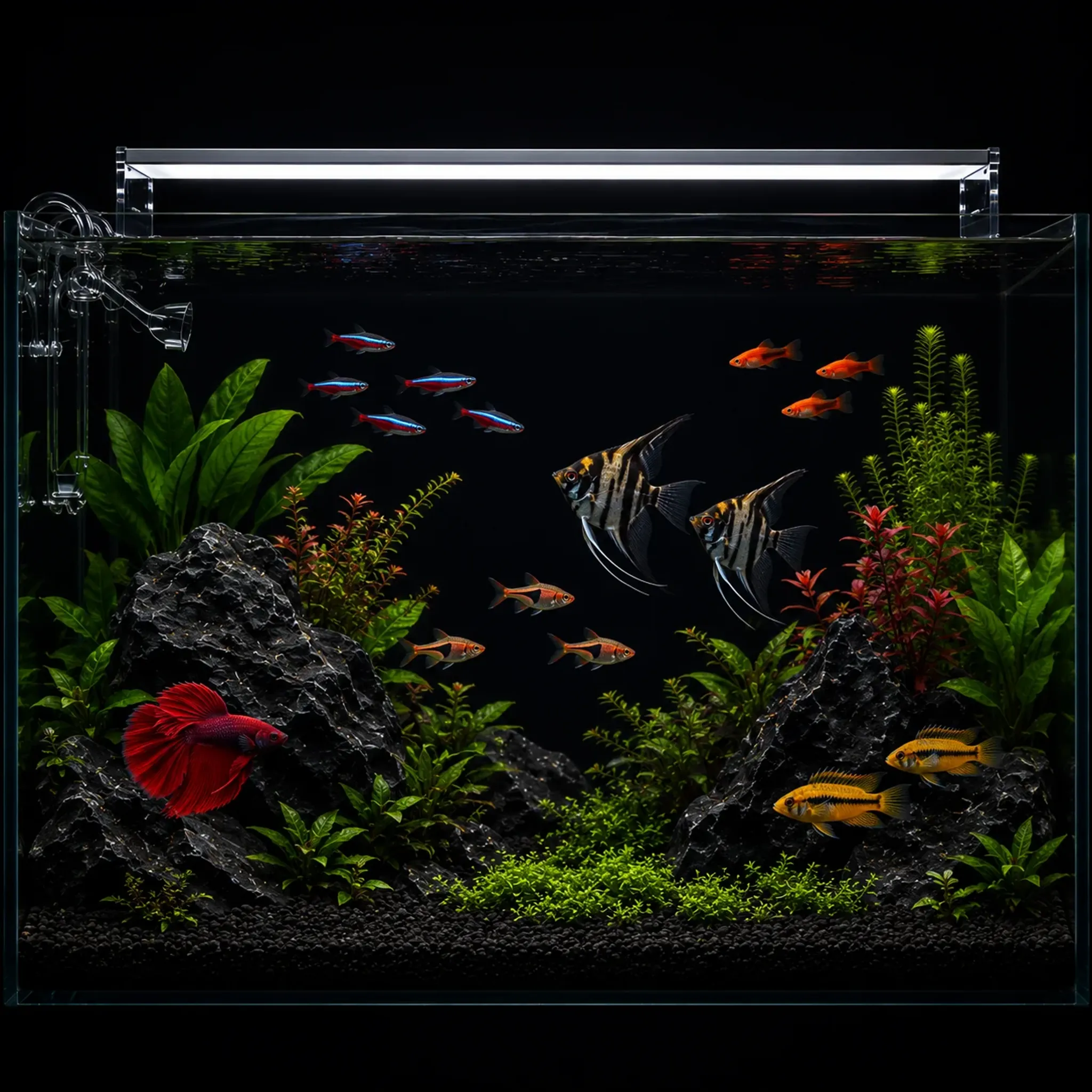 Best Fish for a Black Background Aquarium: Colours That Stand Out
