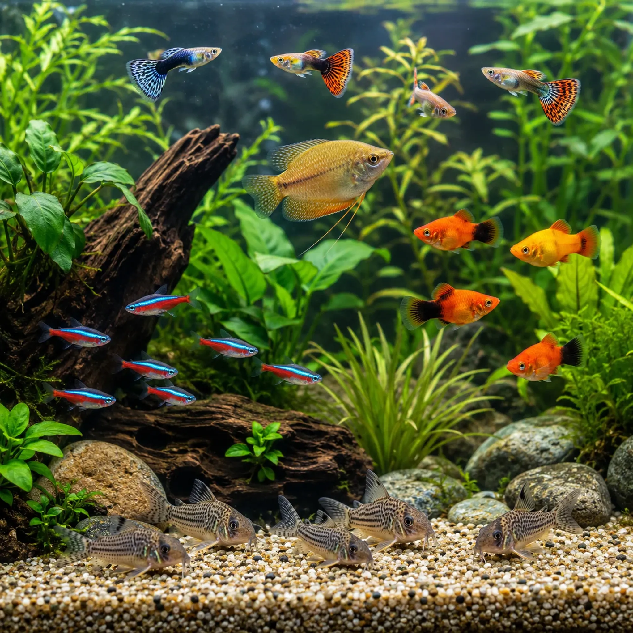 Best Freshwater Fish for Beginners: Hardy, Peaceful, and Easy to Keep