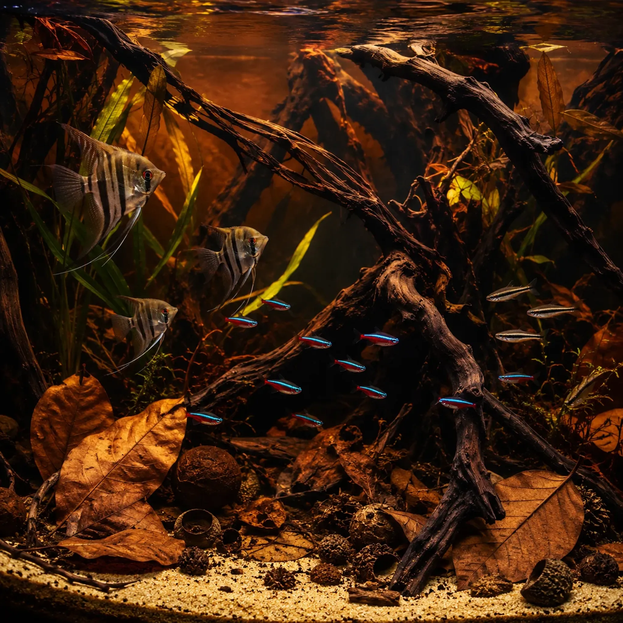 Complete Guide to Blackwater Aquariums: Fish, Botanicals, Tannins, and Maintenance
