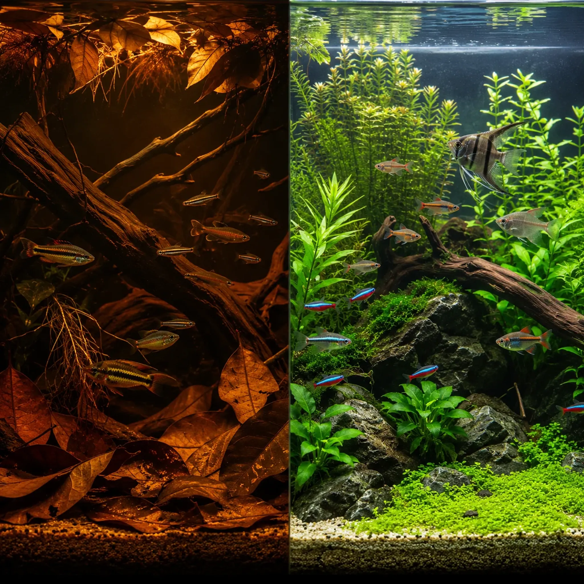Blackwater Aquarium vs Clearwater Aquarium: Which Style Fits Your Fish?