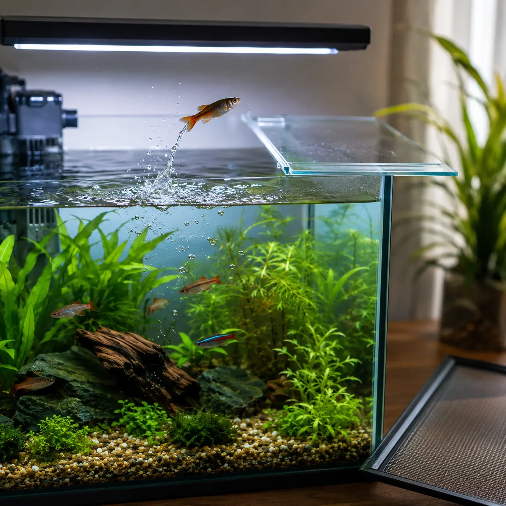 Why Are My Fish Jumping Out of the Tank? Causes and Prevention