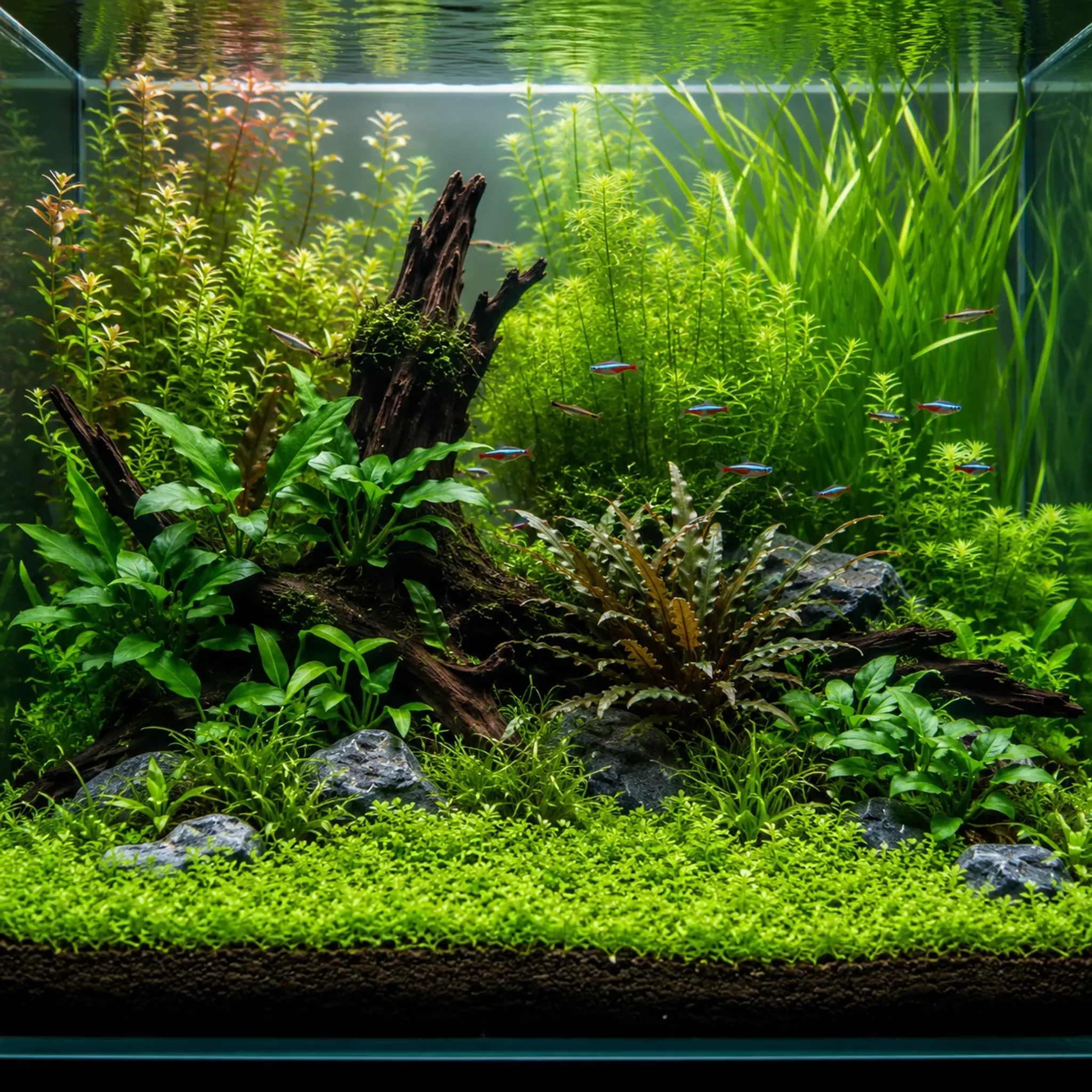 How to Choose Aquarium Plants Based on Foreground, Midground, and Background Placement