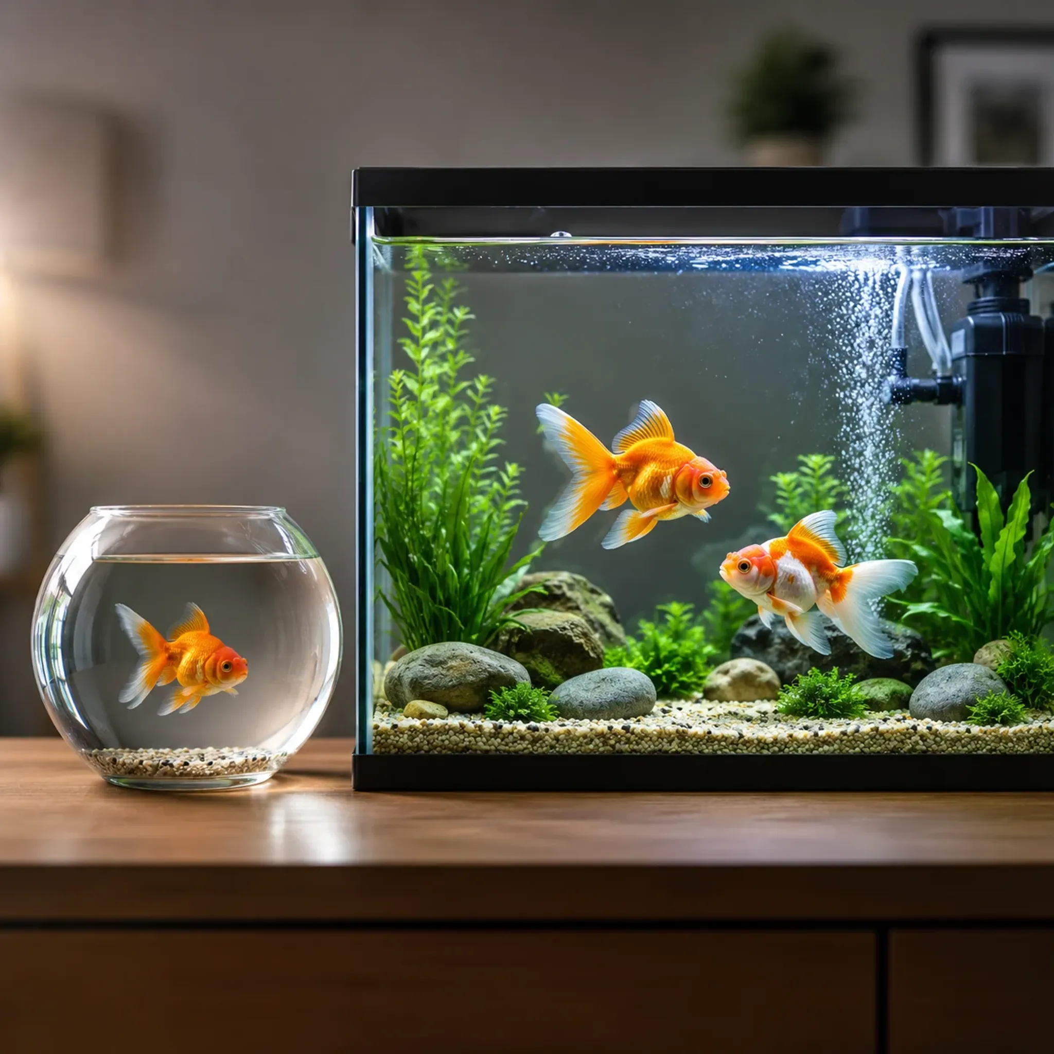 Goldfish Tank Setup Guide: Why Bowls Are Not Enough