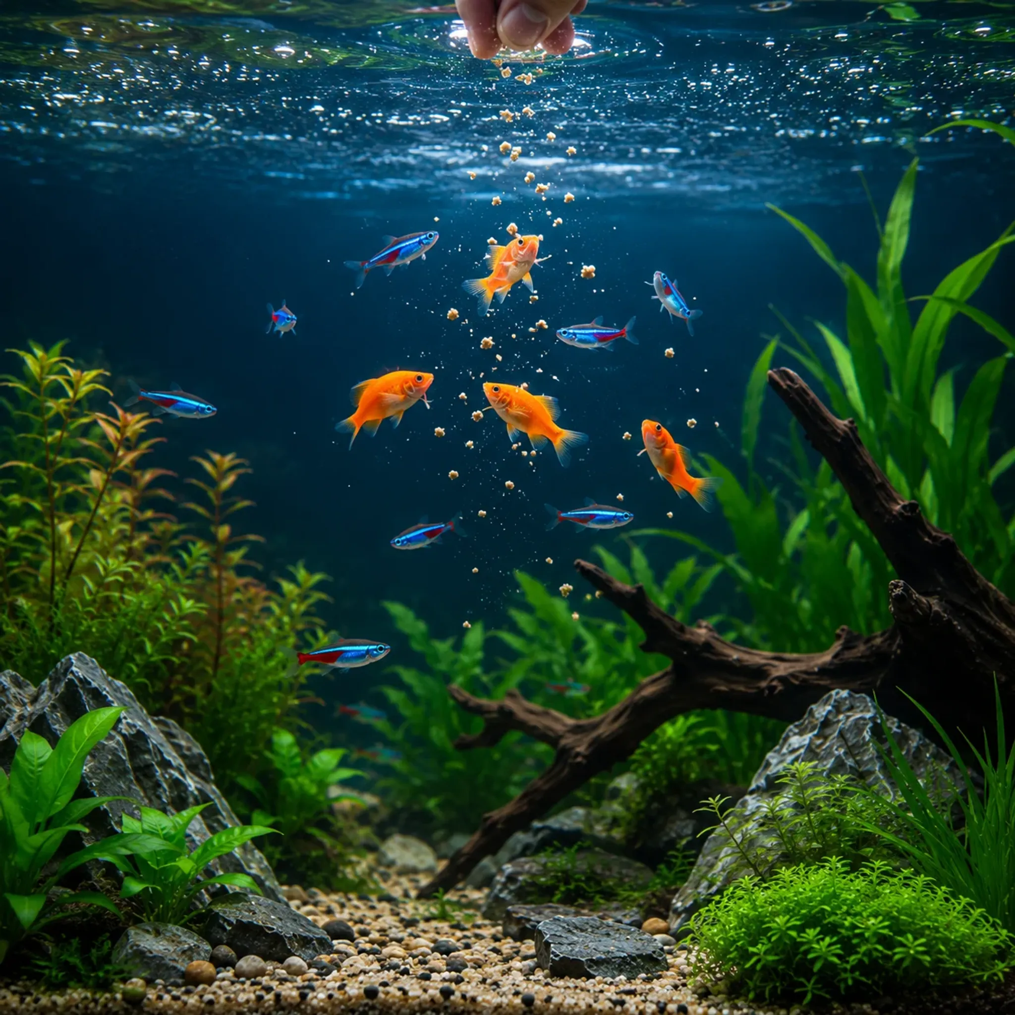 How Much and How Often Should You Feed Aquarium Fish?