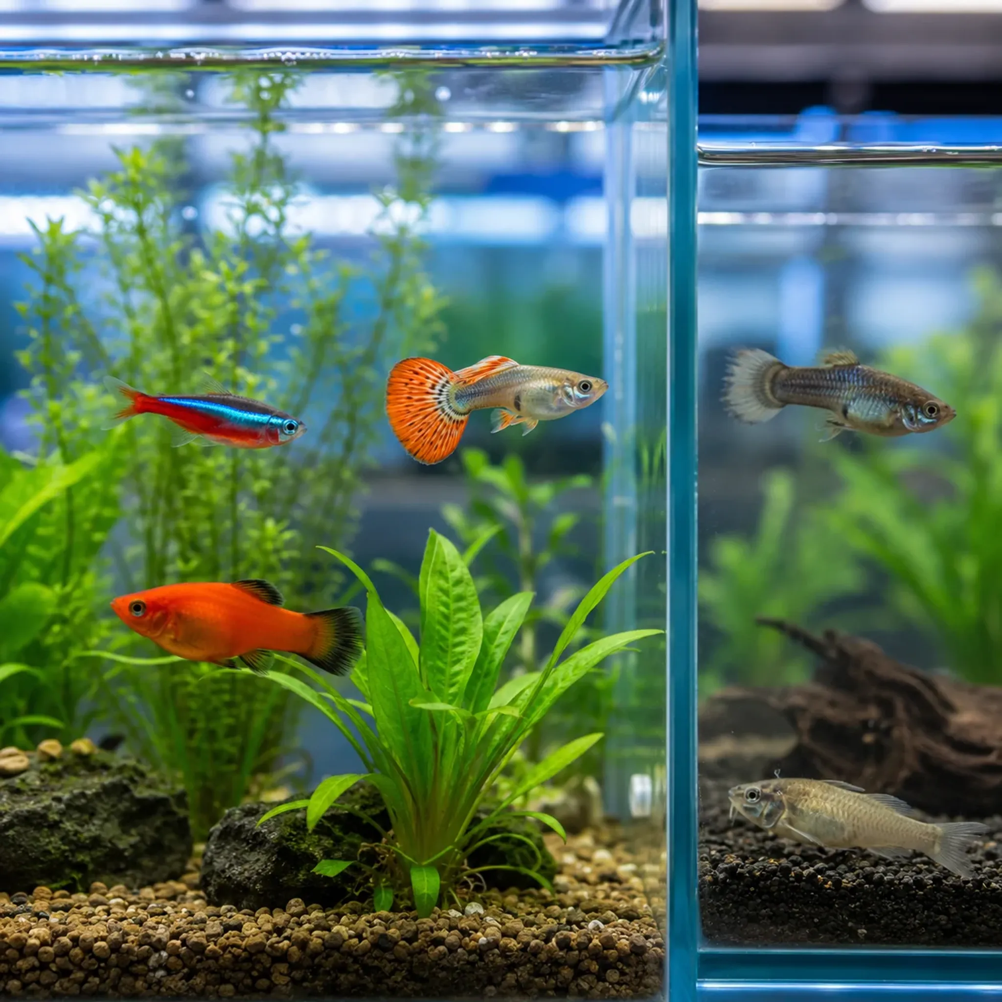 How to Choose Healthy Aquarium Fish Before Buying: Signs of Stress, Disease, and Poor Condition