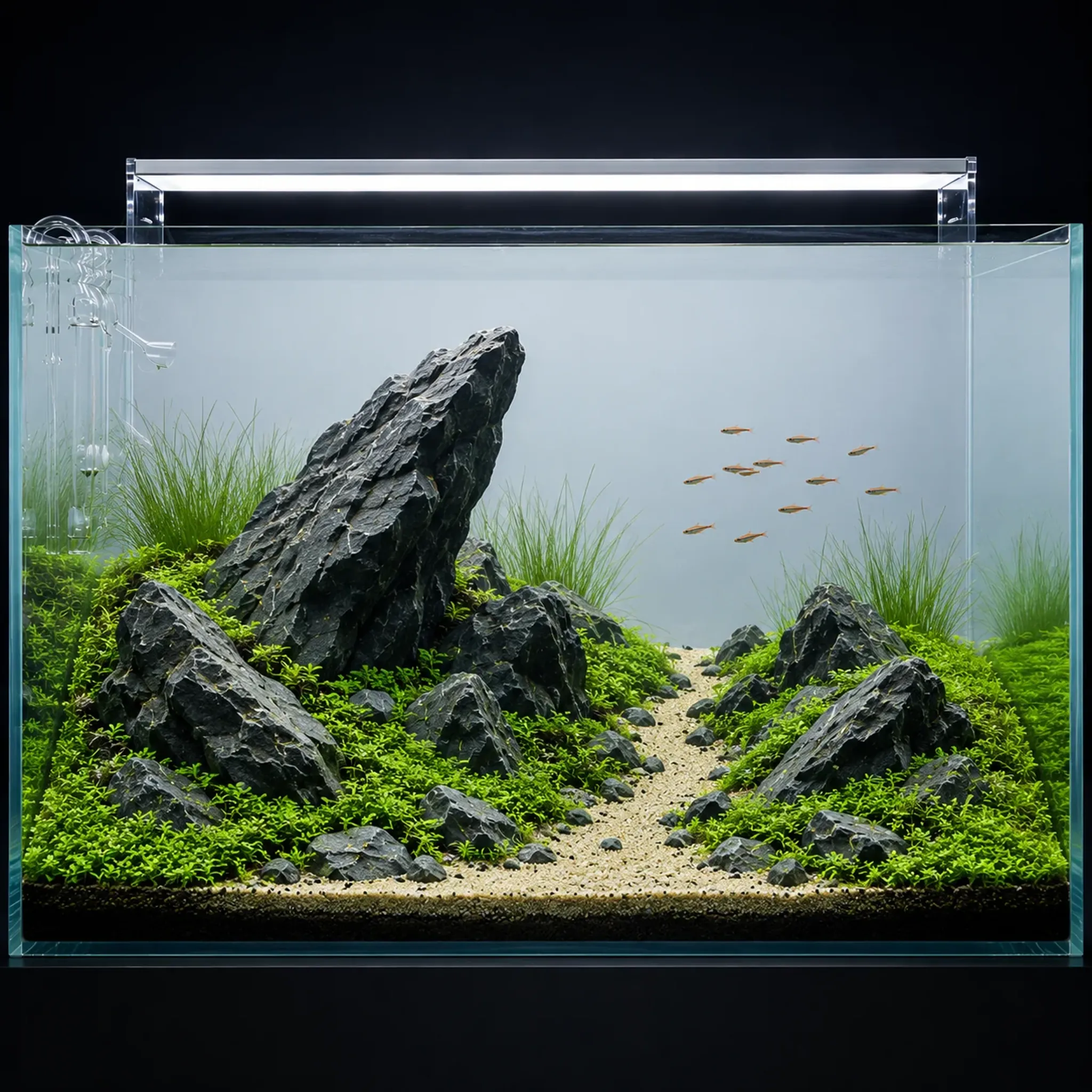 Iwagumi Aquascape Guide: Stones, Layout Rules, Plants, and Fish Choices