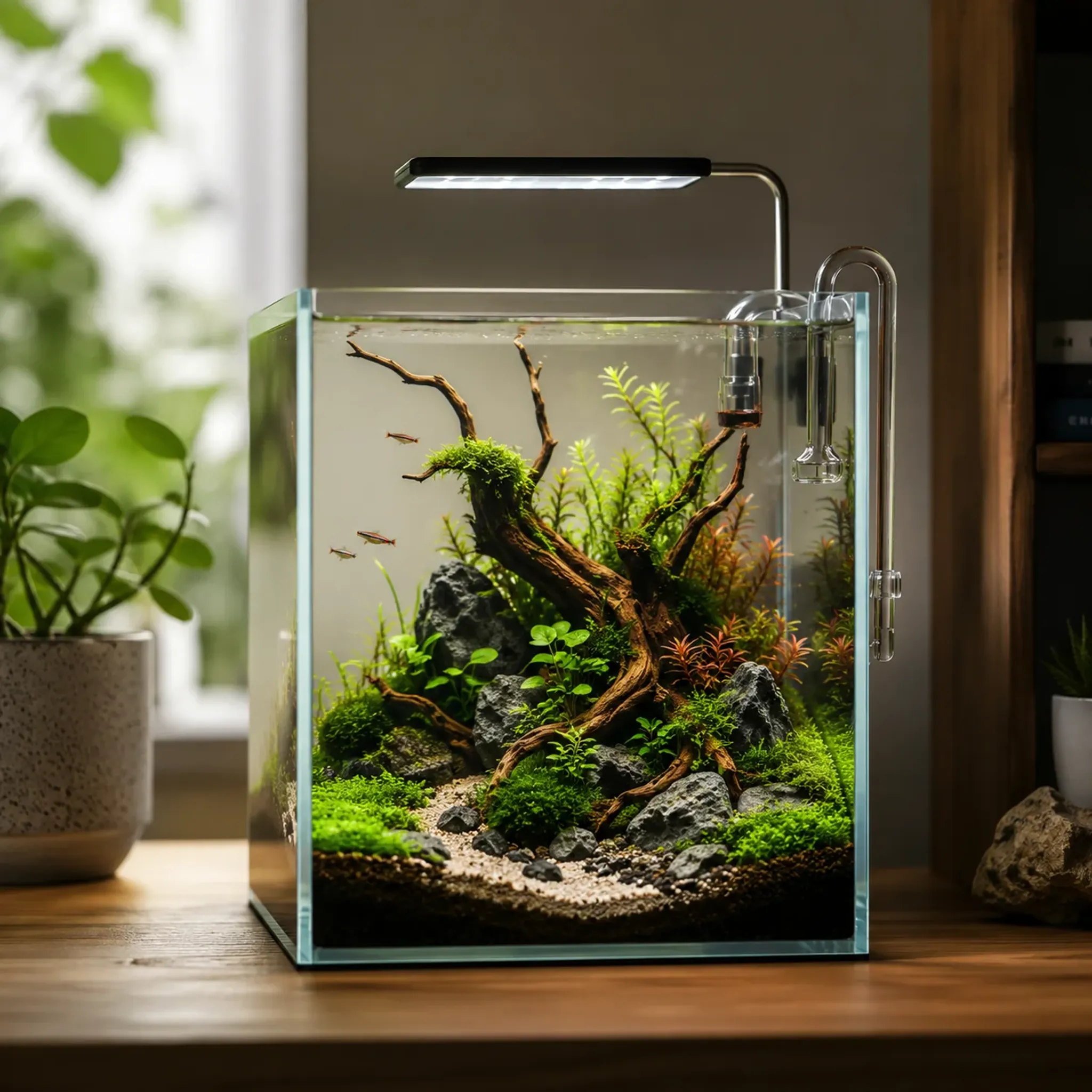 Nano Aquascape Guide: Small Planted Tank Ideas for Desks, Shelves, and Compact Homes