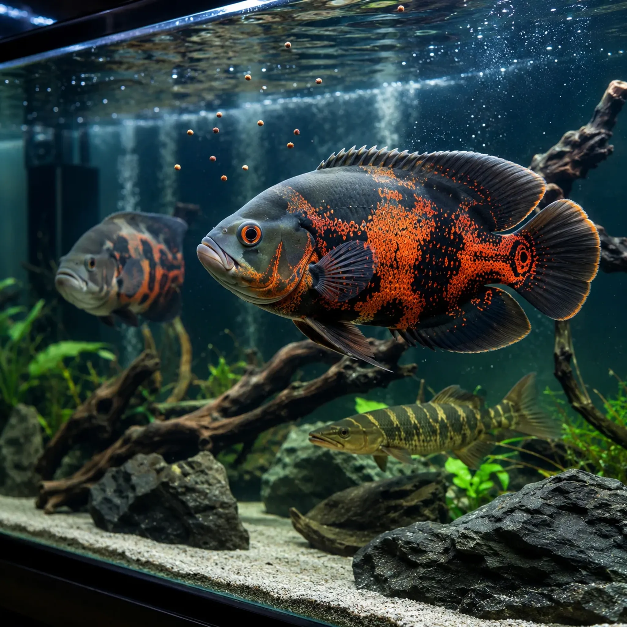 Oscar Fish Care Guide: Tank Size, Feeding, Growth, and Compatibility
