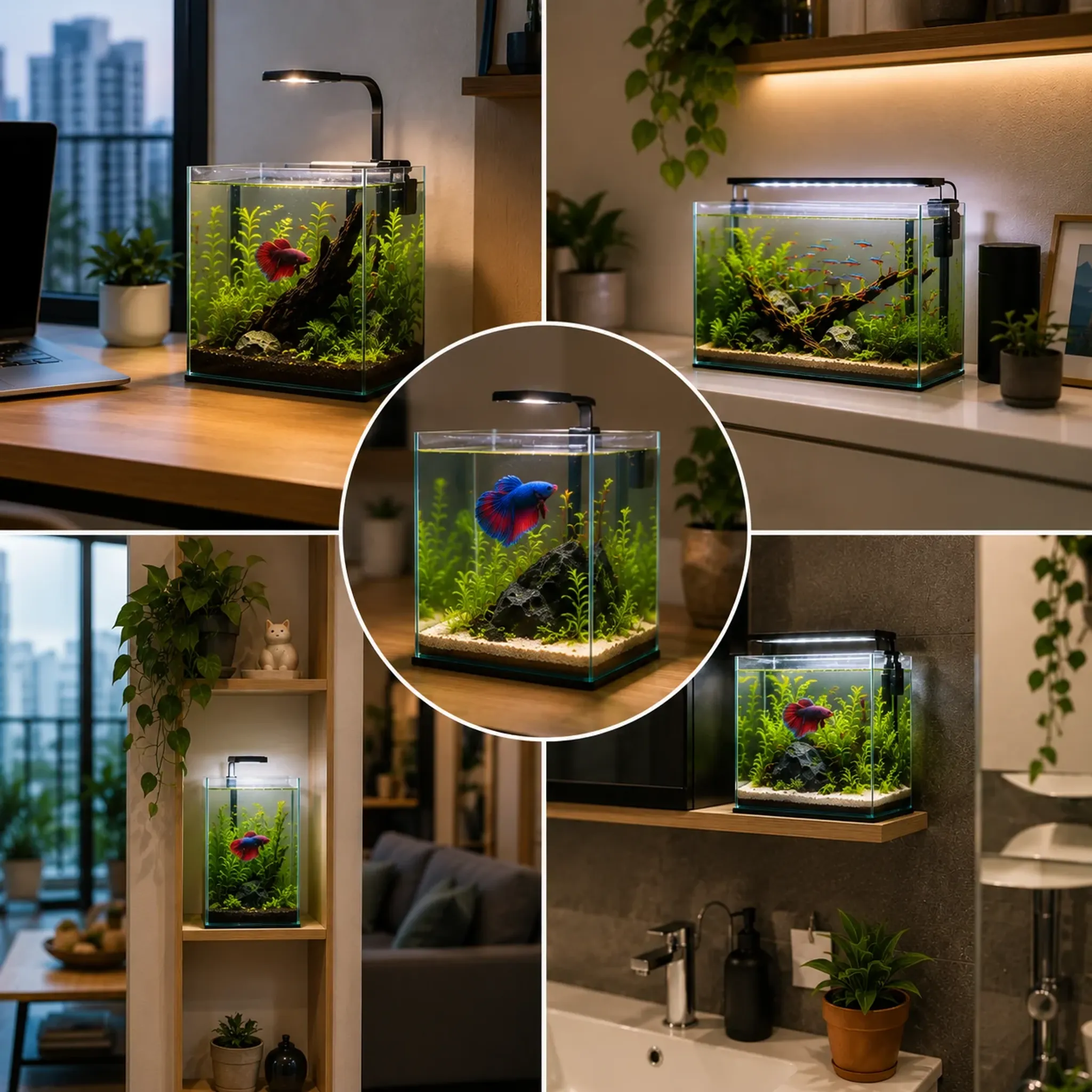 Small Aquarium Ideas for HDB and Condo Homes: Beautiful Tanks That Fit Compact Spaces