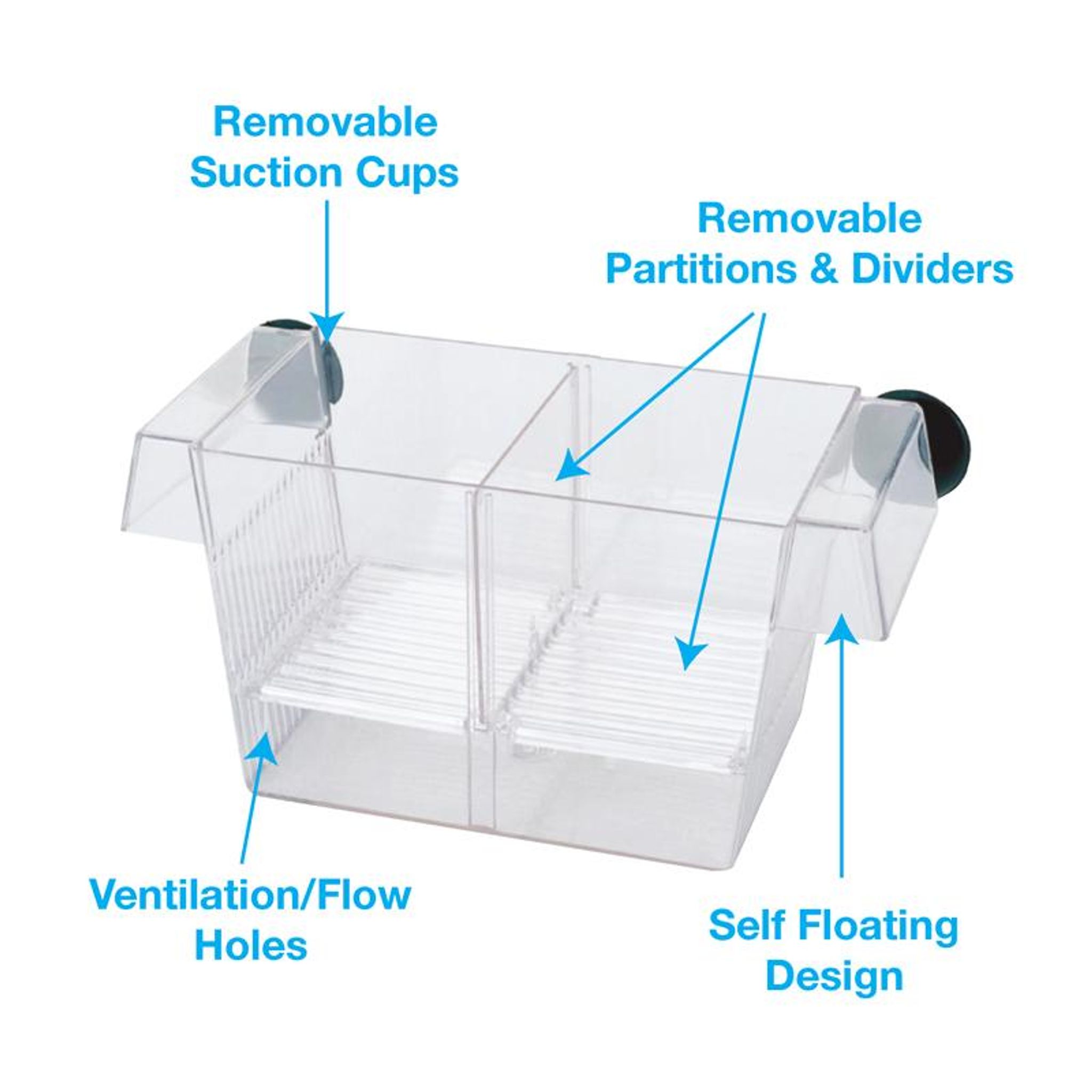 [Resun] 3-in-1 Acrylic Fish Hatchery