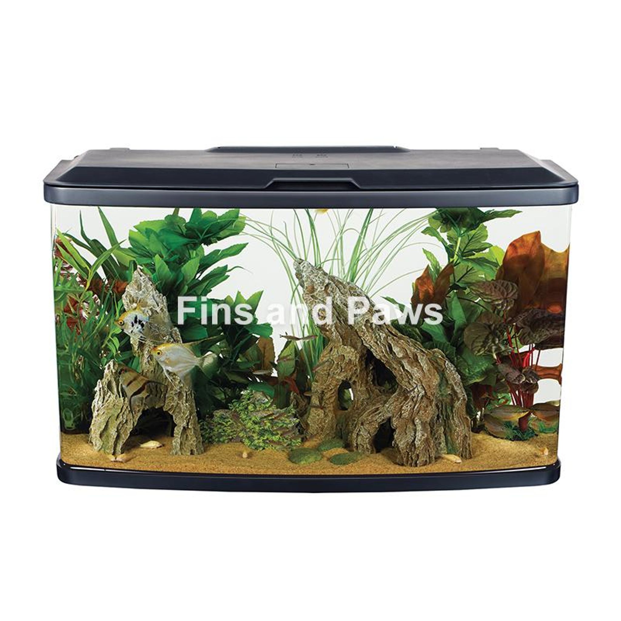 [Resun] 89L Panaview 2.5ft Tank and Cabinet Set (with LED Light