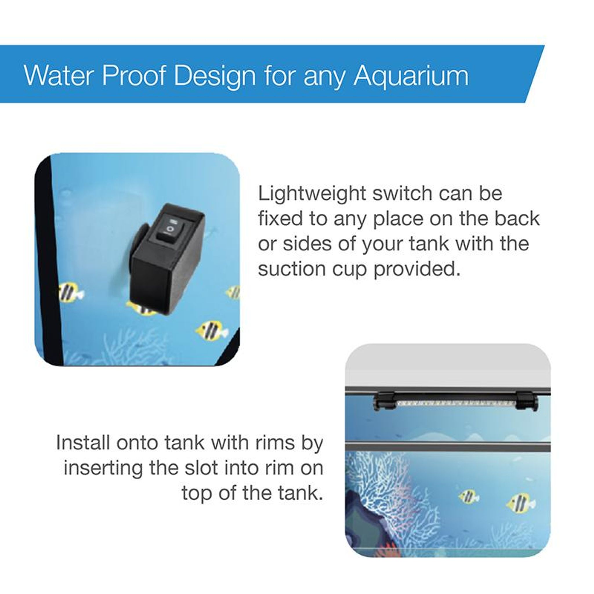 [Aquasyncro] Concealed Aquarium Daylight LED