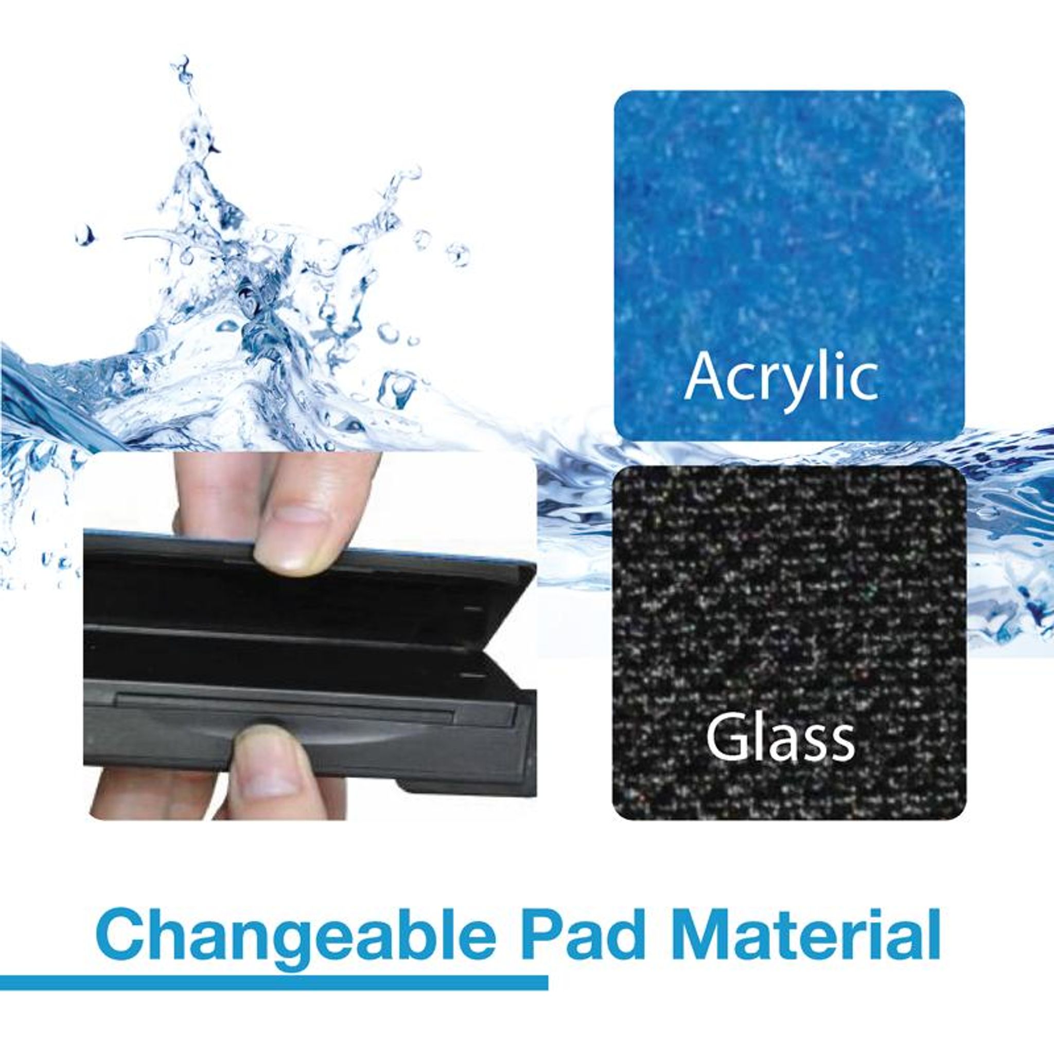 [Aquasyncro] Magnetic Algae Cleaner for Glass and Acrylic (up to 8mm)