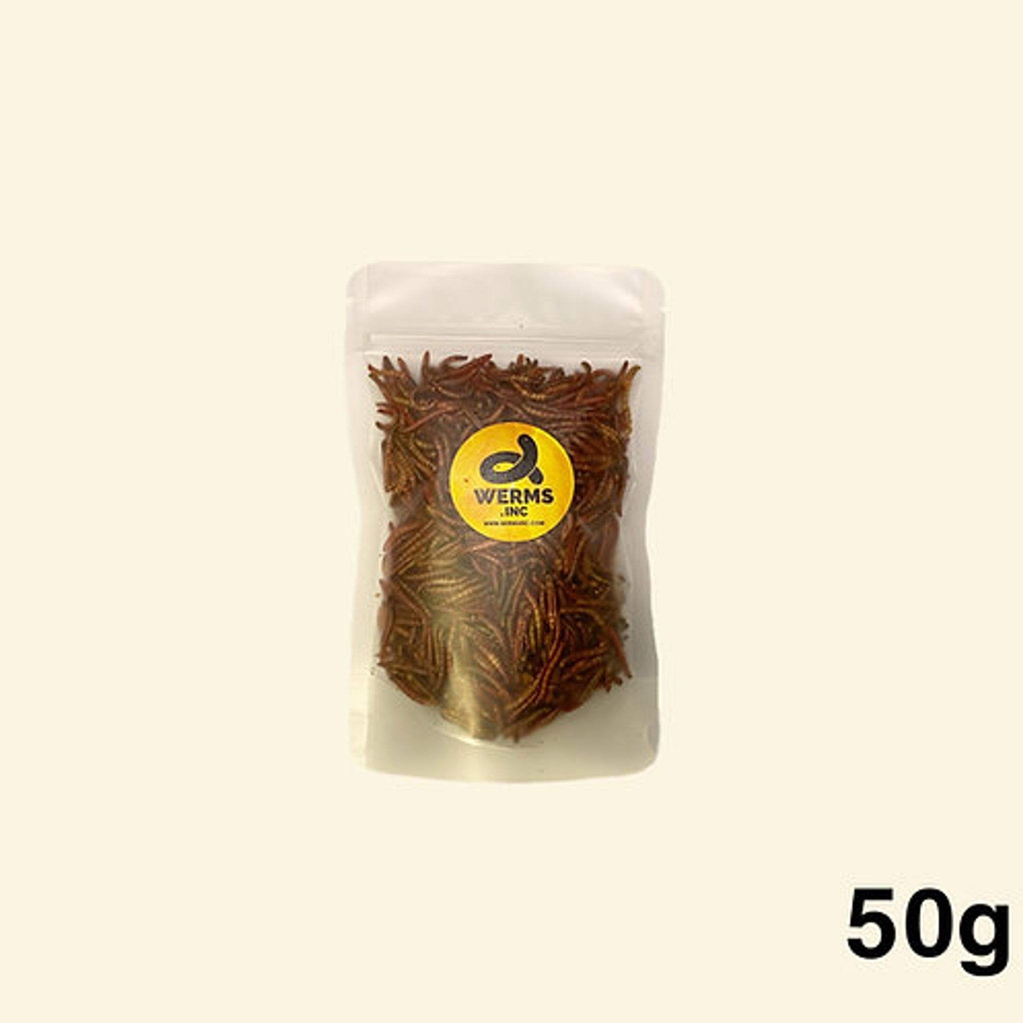 Dried Beta-Carotene Mealworms