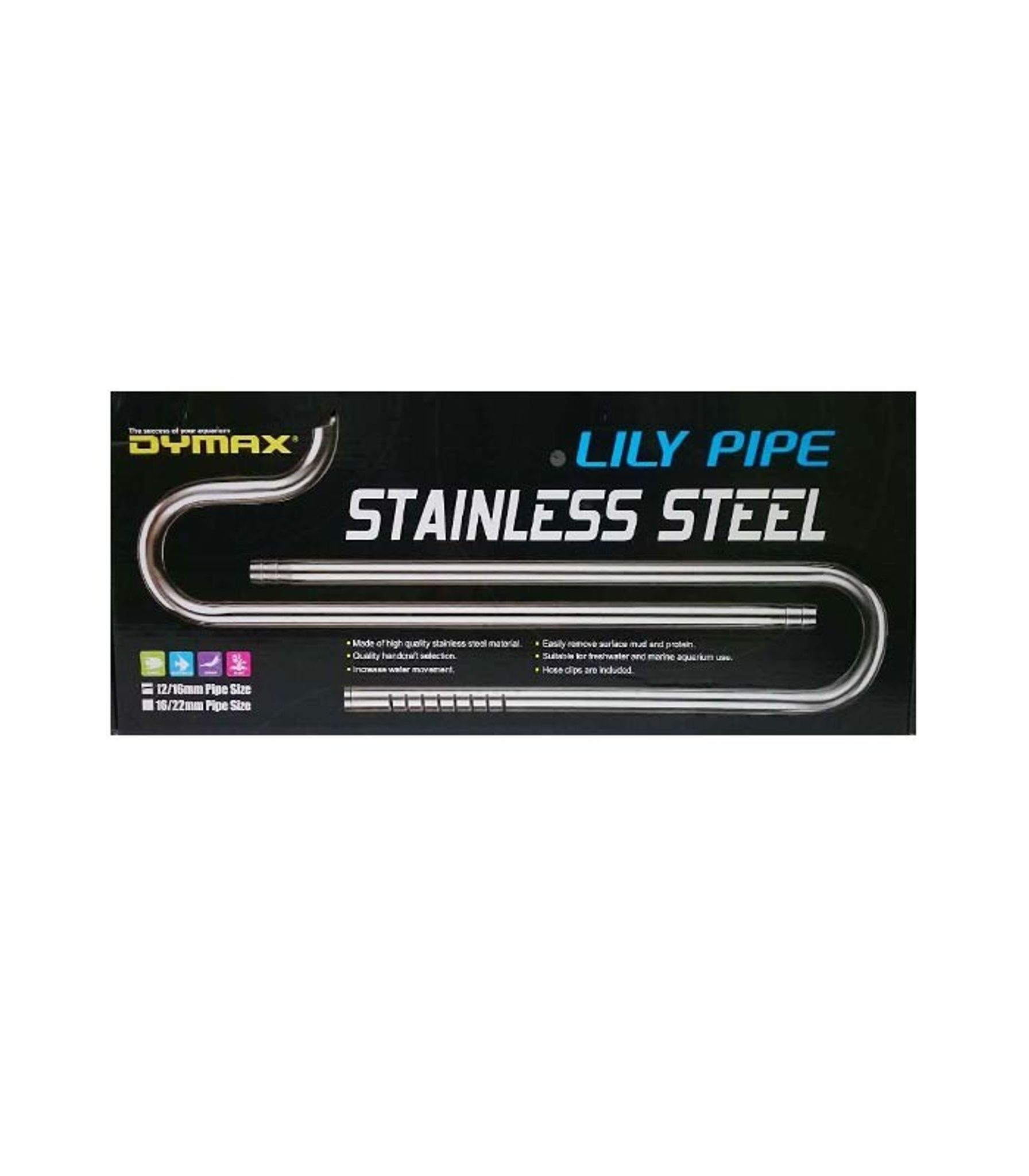 DYMAX LILY PIPE 16/22MM - DM584