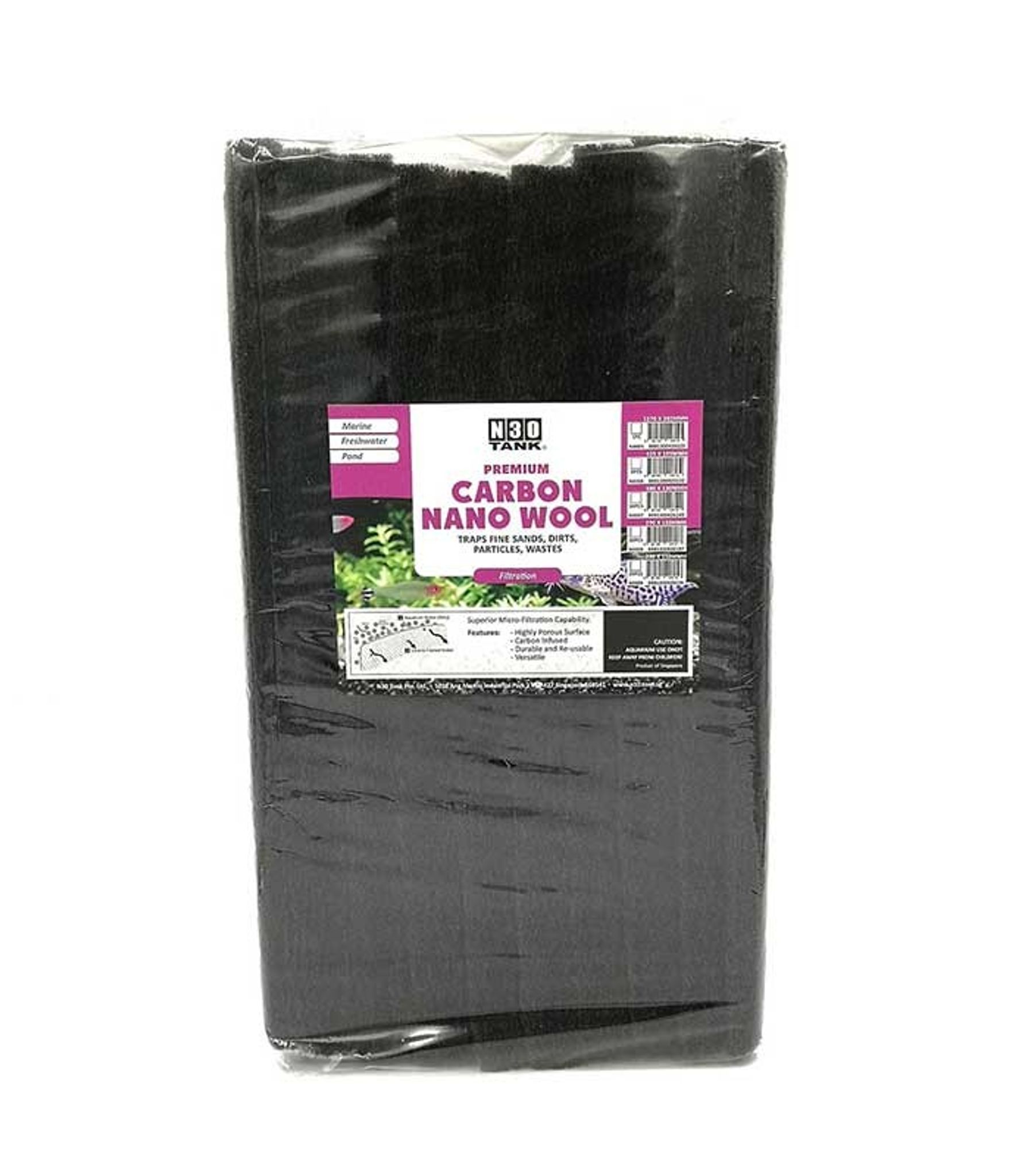 N30 PREMIUM CARBON NANO-WOOL 435MM X 195MM (5-PCS PACK) (N0006)