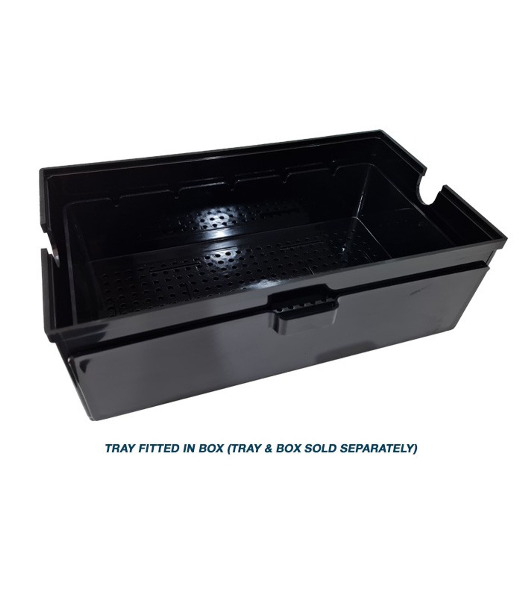 N30 BLACK OHF PULL-OUT PLASTIC TRAY (N0041)