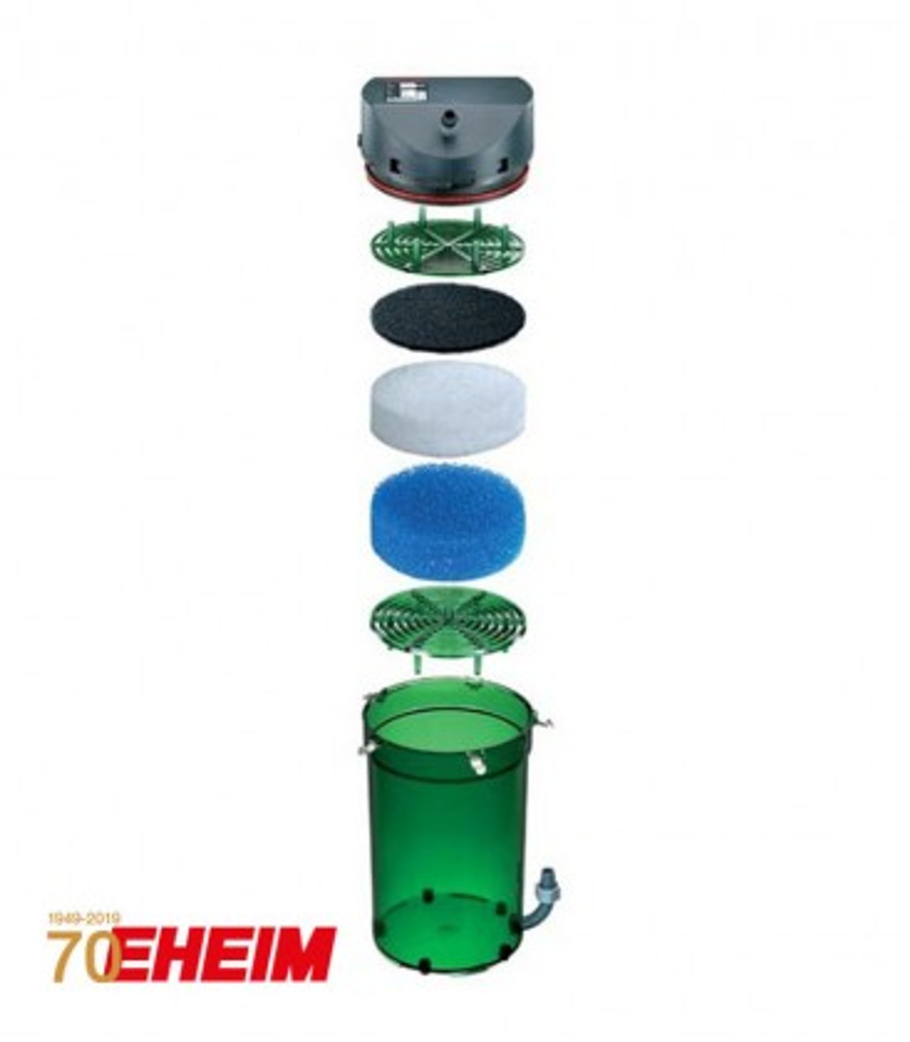 EHEIM CLASSIC 600 EXTERNAL CANISTER FILTER 1000LPH