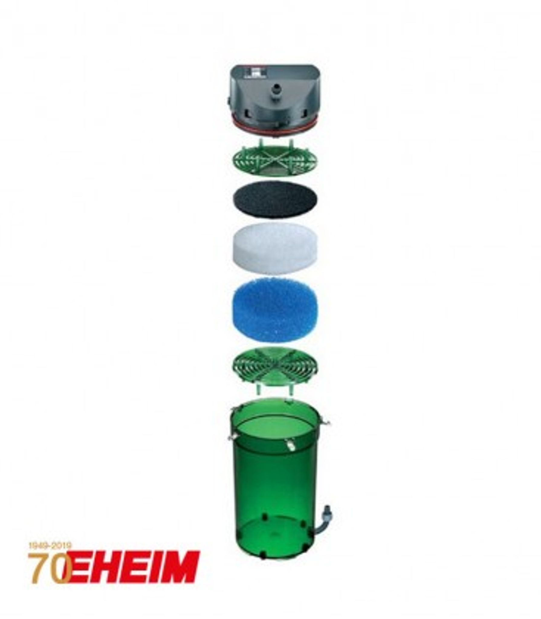 EHEIM CLASSIC 350 EXTERNAL CANISTER FILTER 620LPH