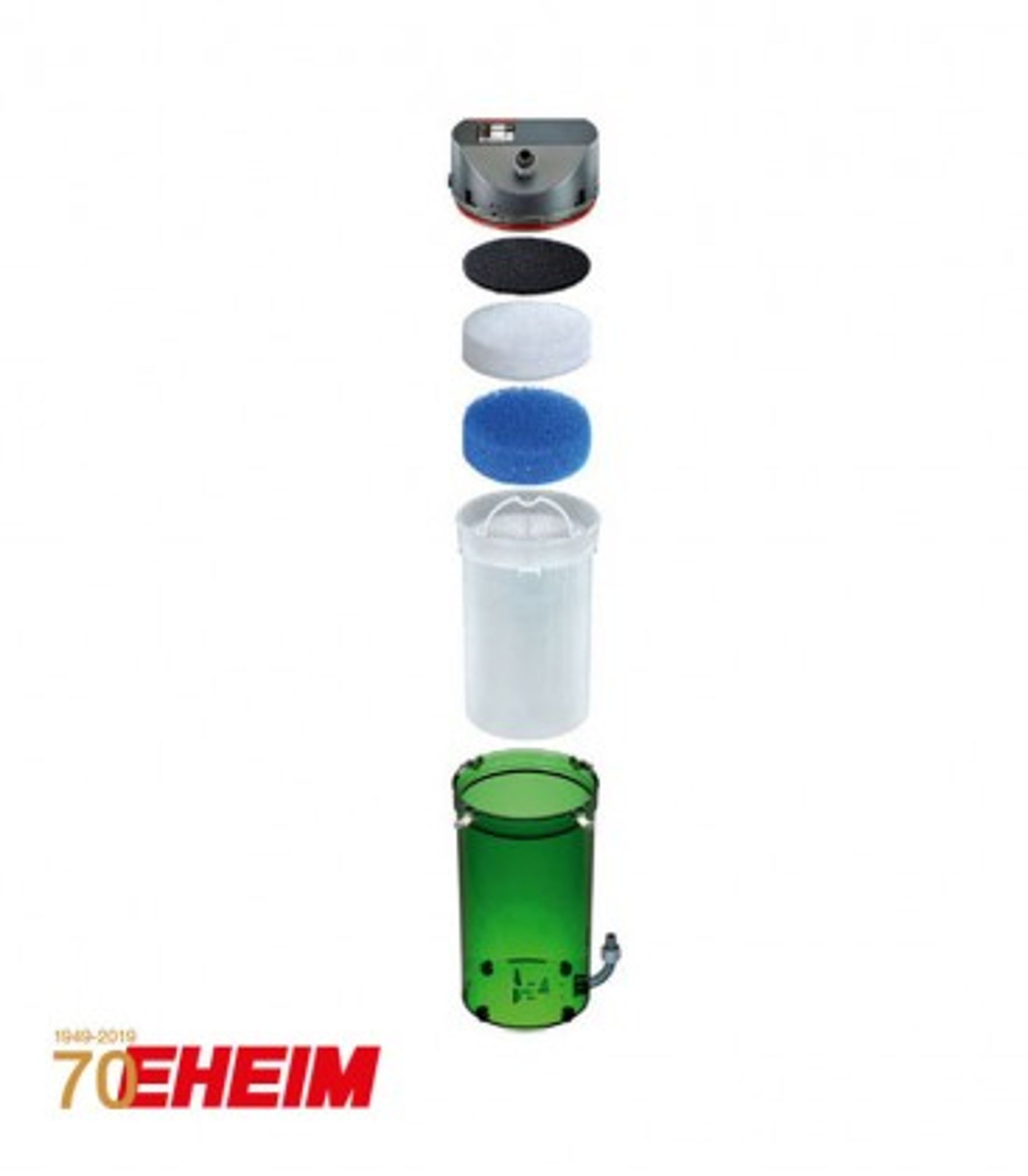 EHEIM CLASSIC 250 EXTERNAL CANISTER FILTER 440LPH