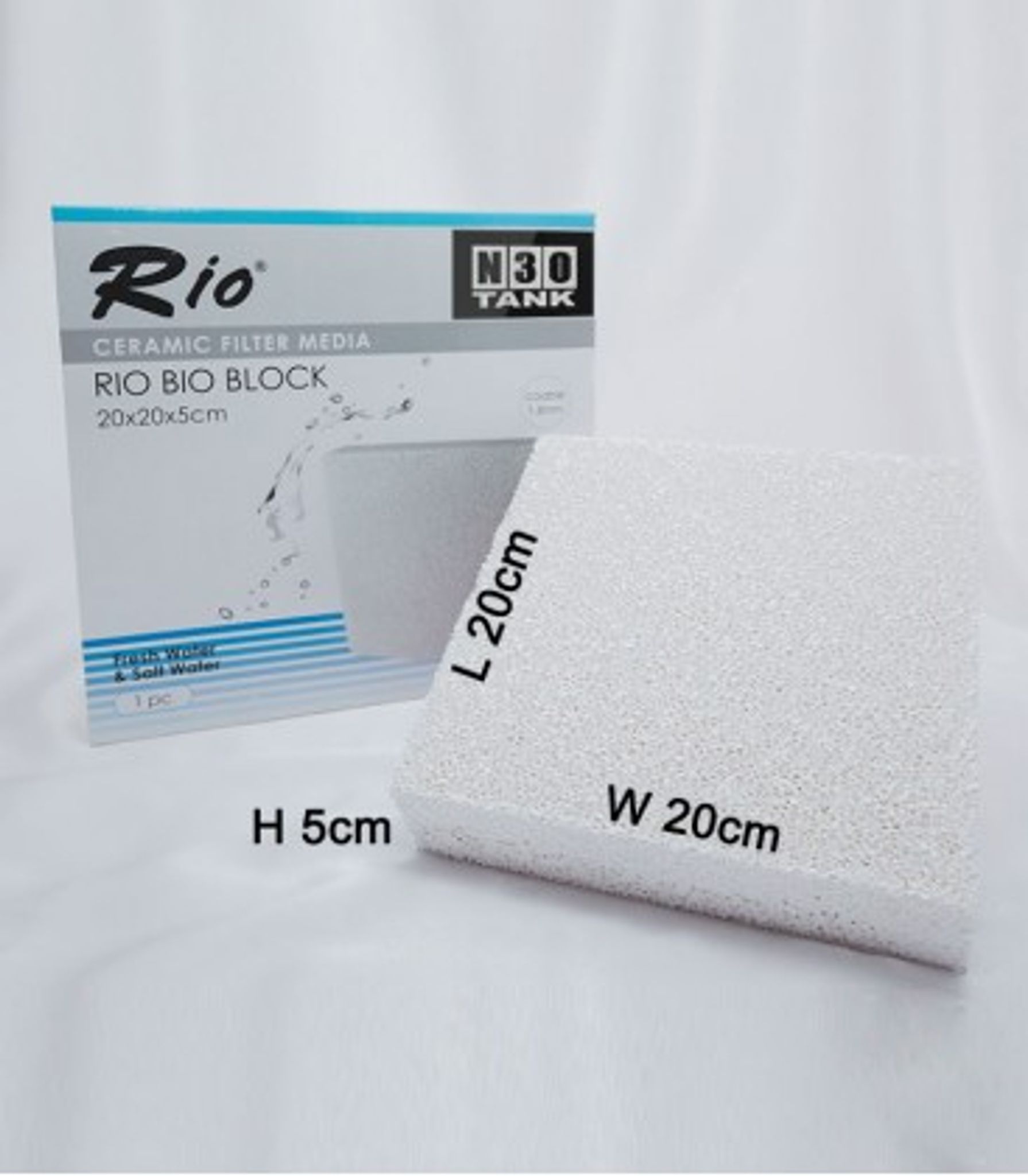N30 BIO BLOCK FILTER MEDIA (PURE CERAMIC)