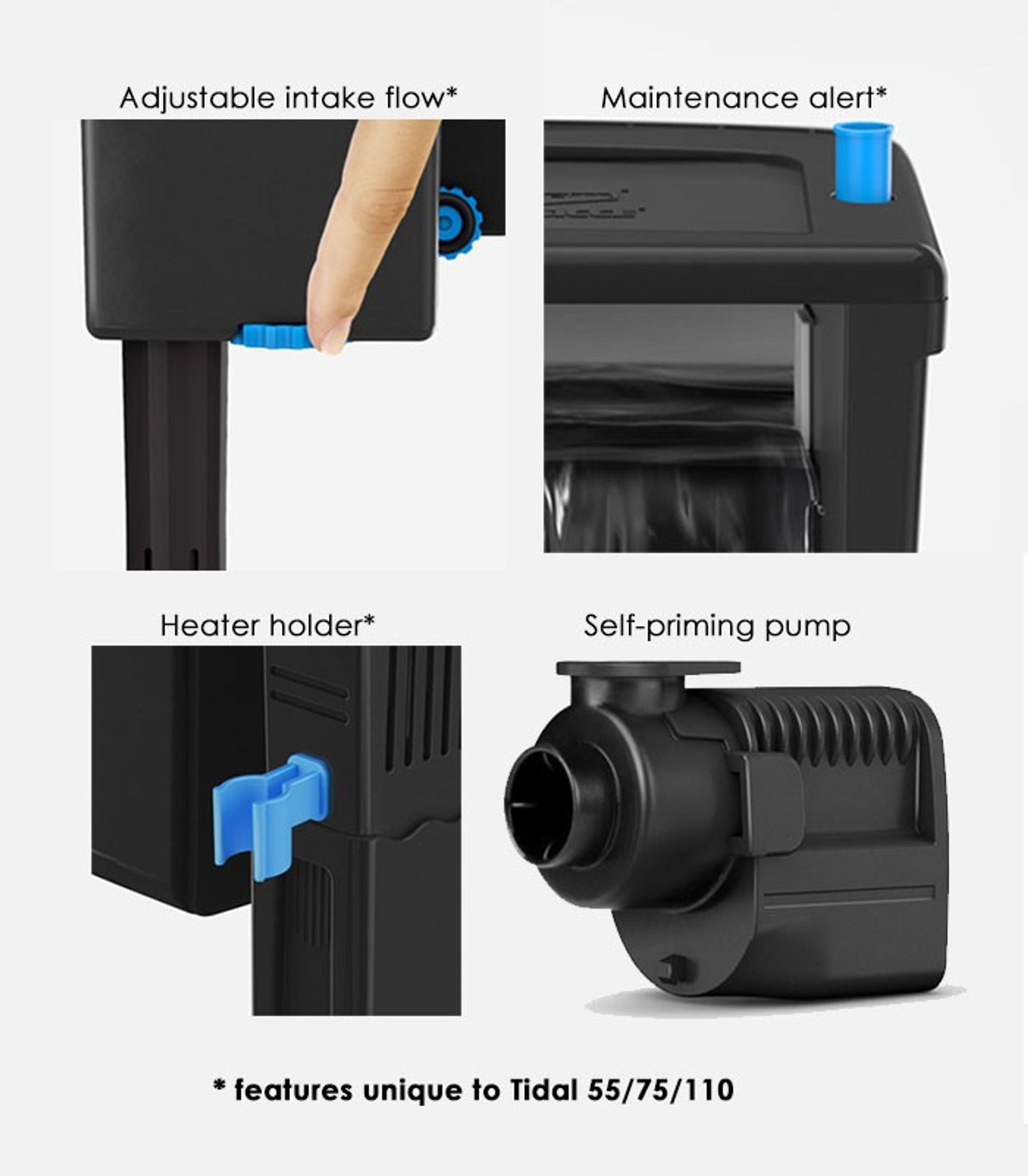 SEACHEM TIDAL 35 AQUARIUM POWER FILTER (SC-6588)