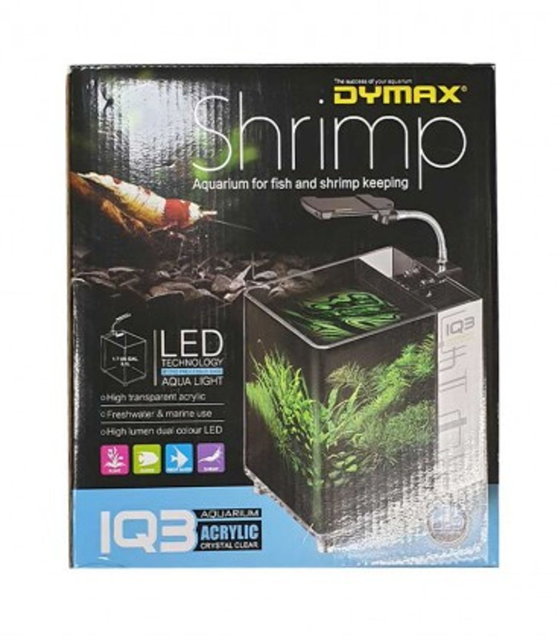 DYMAX IQ3 MINI ACRYLIC AQUARIUM