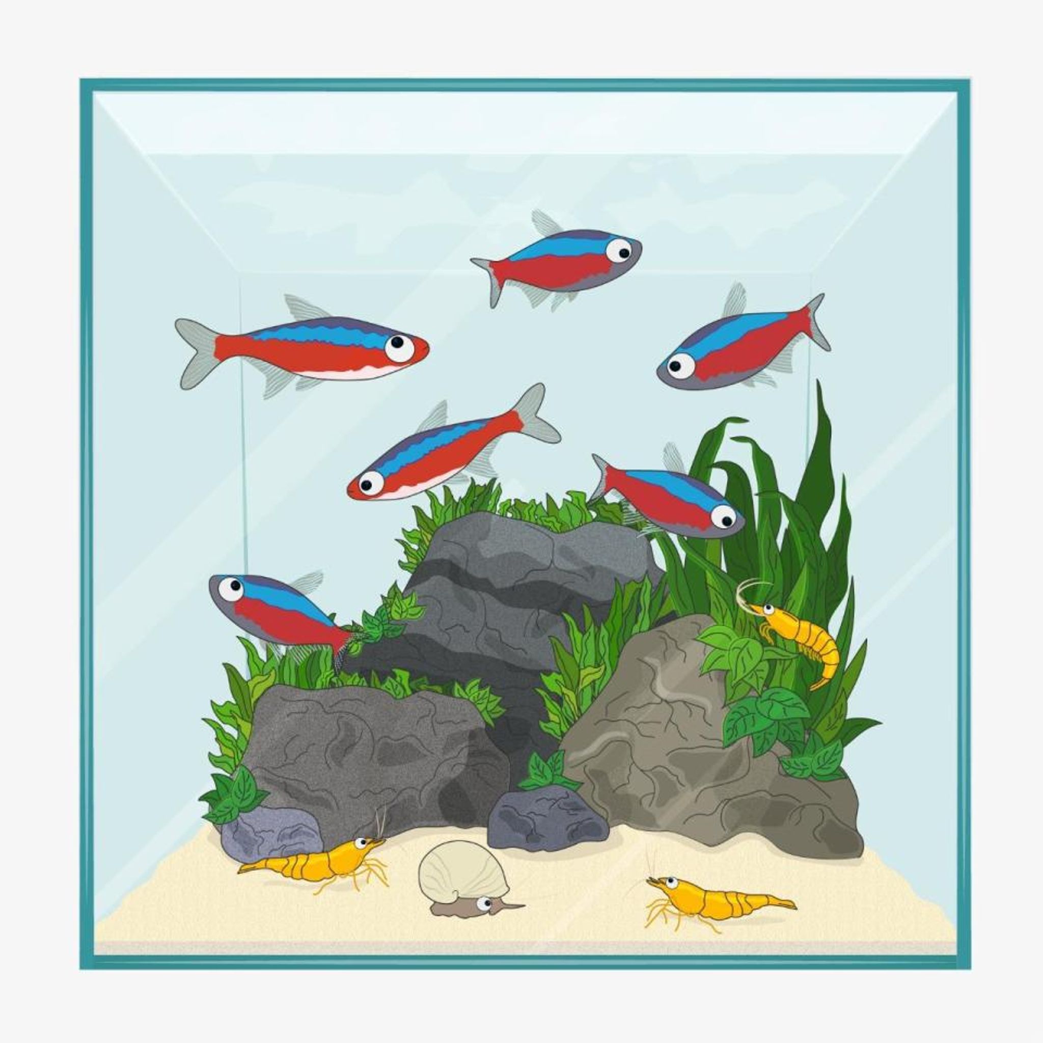 Custom Tank Portrait Art - a comical caricature of your tank