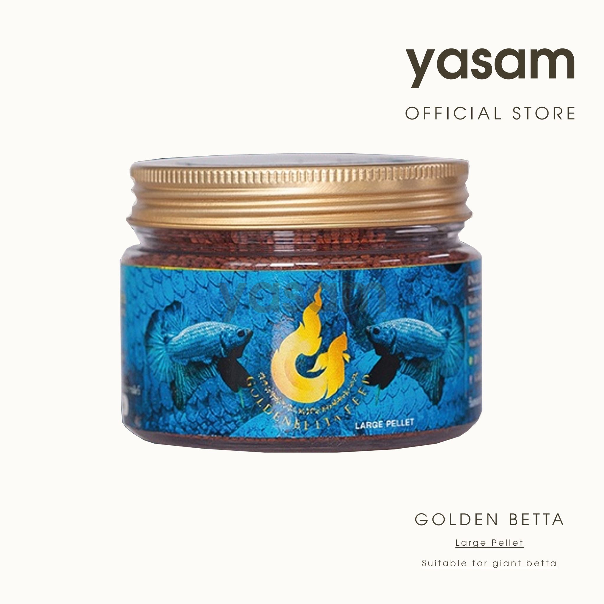 Golden Betta Large Pellet