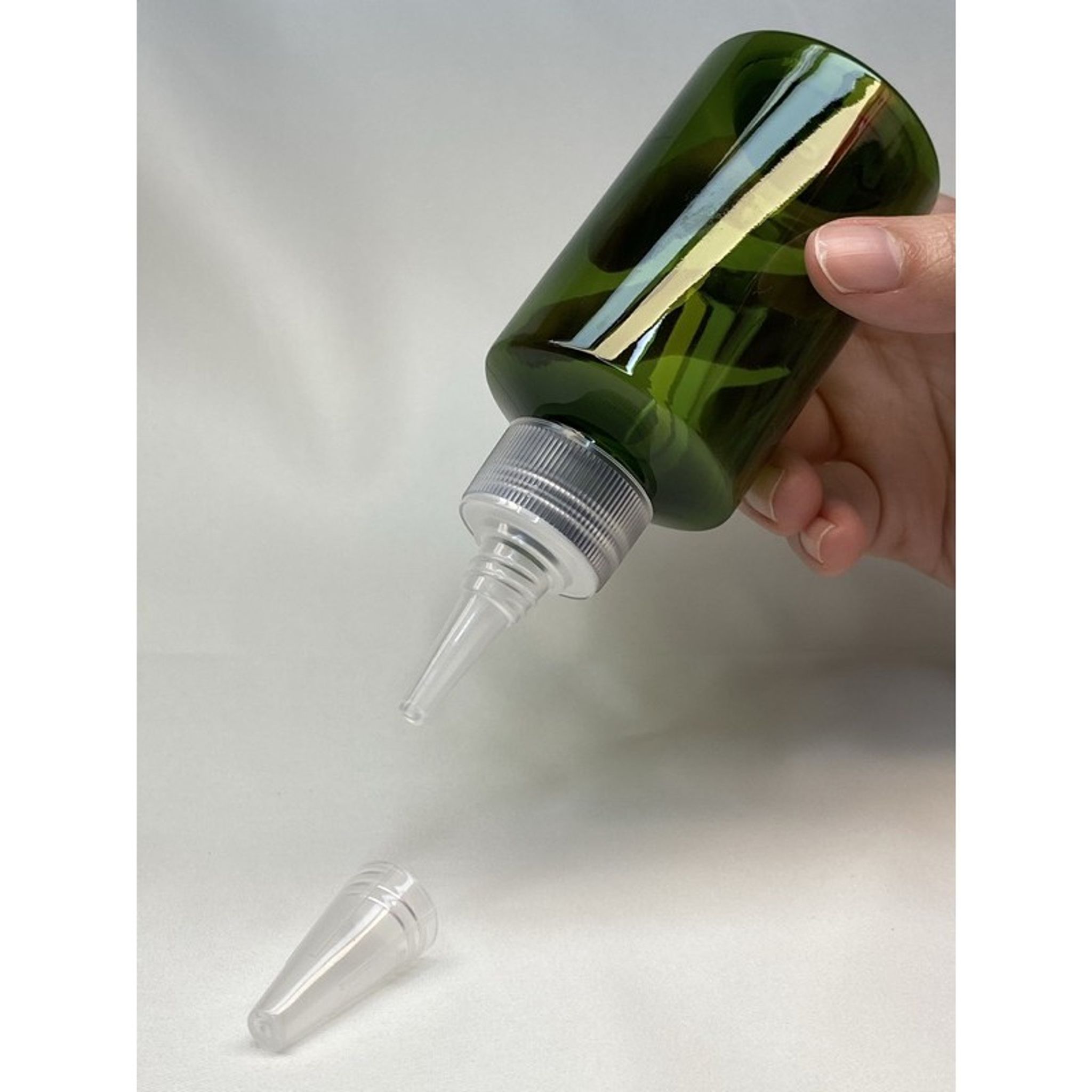 Plastic Dropper tip with cap 100ml