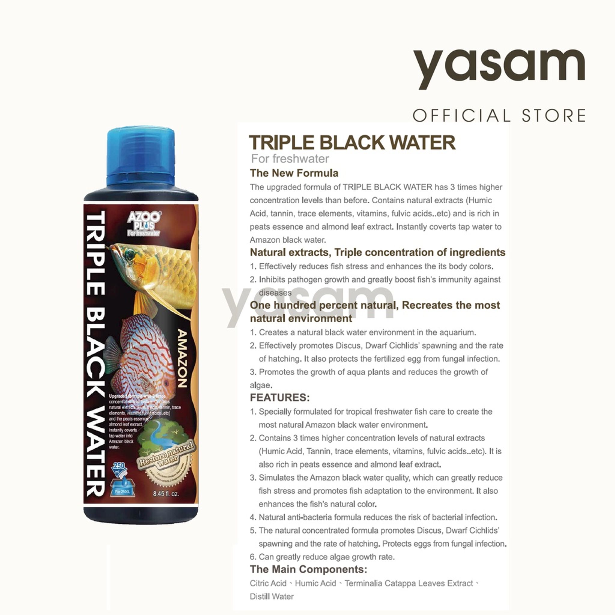 AZOO PLUS - Triple Black Water