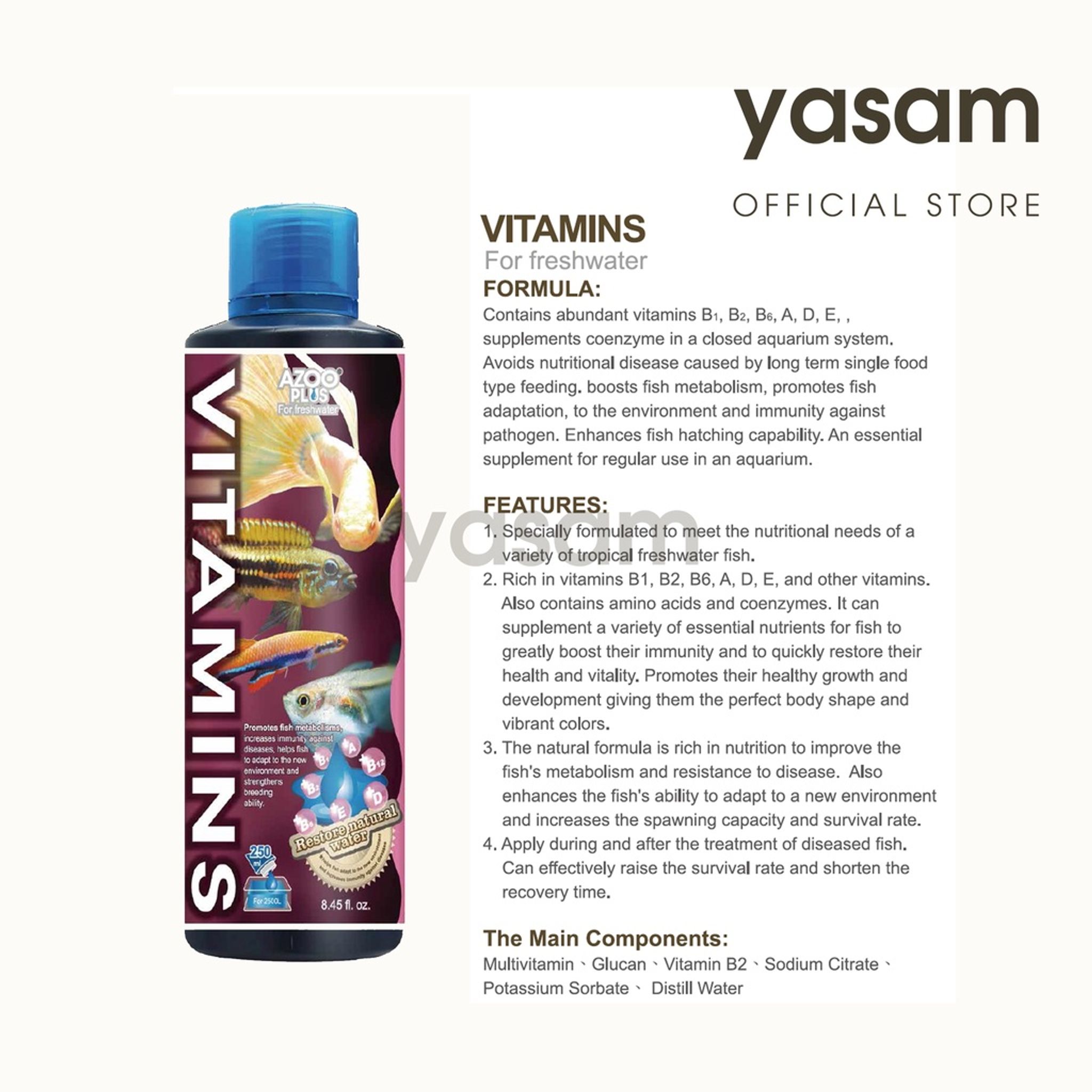 AZOO PLUS - Vitamins for all kinds of Fish