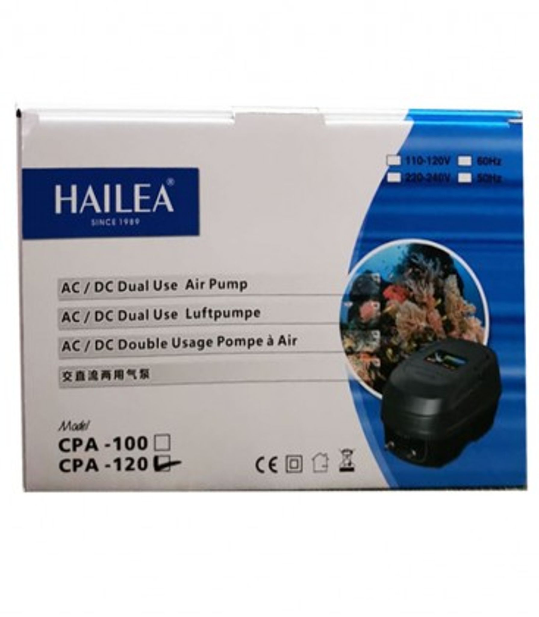 HAILEA CPA-120 AC/DC AIR PUMP