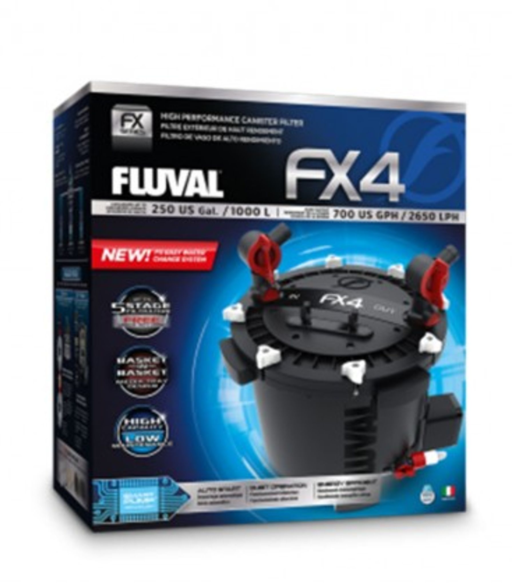 FLUVAL FX4 EXTERNAL CANISTER FILTER PUMP