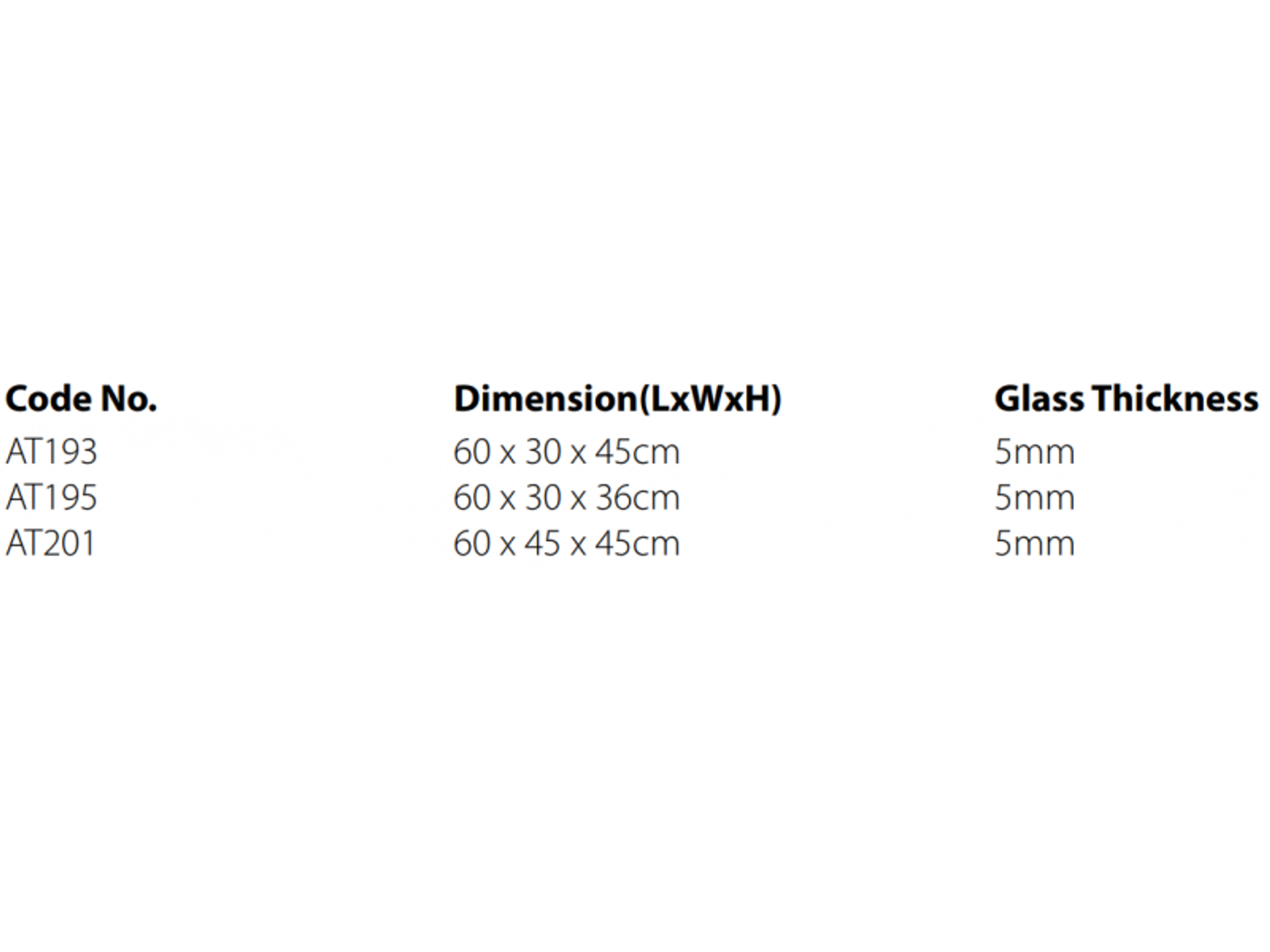 Ocean Free Economy 60L x 30W x 36H Glass Tank