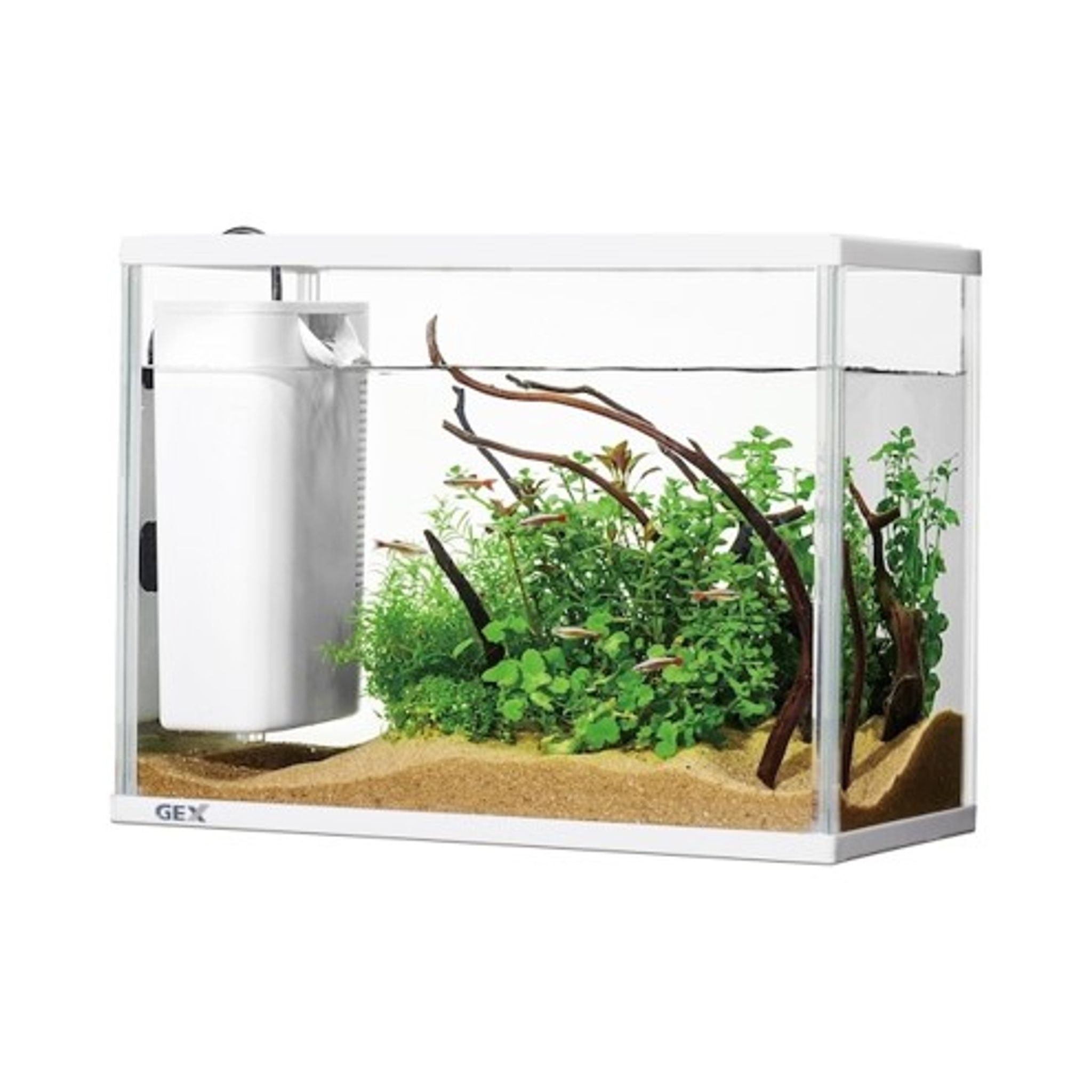 GEX Rakufil Slim Internal Filter (White/ Black) - 180L/Hr - Filter that allows u to change water easier!!!