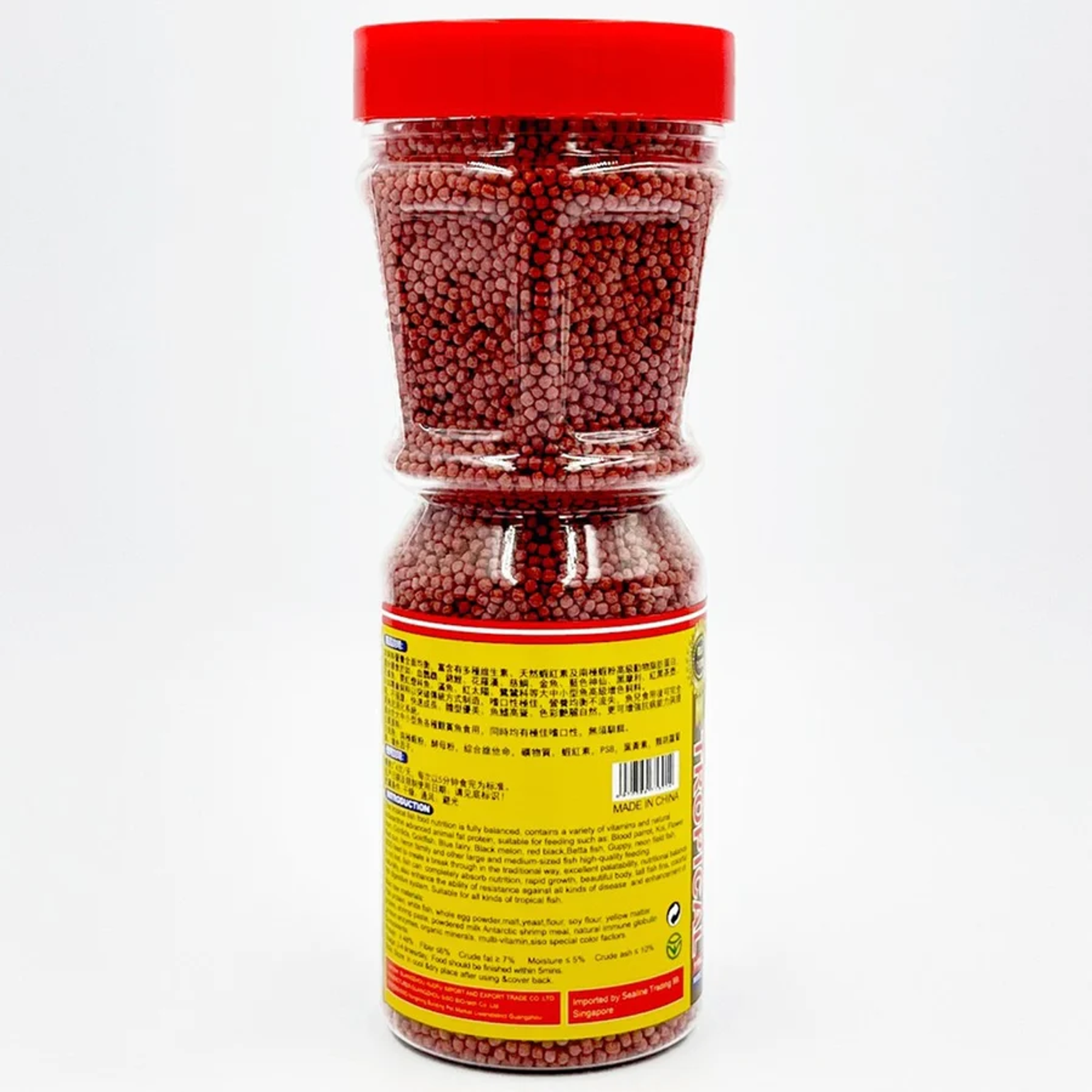 Everyday tropical fish food