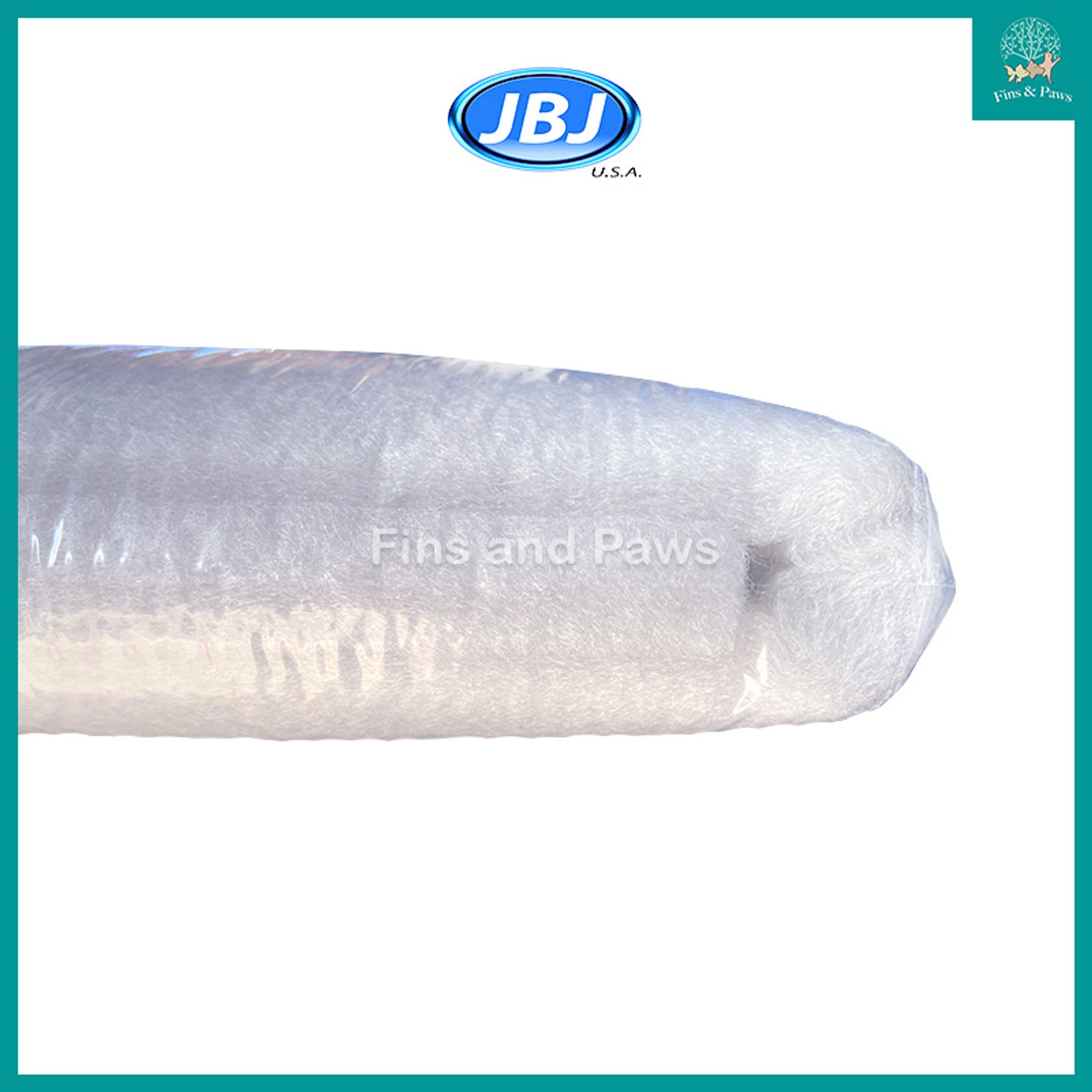 [JBJ] Large White Aquarium Filter Wool for Freshwater and Saltwater (125cm x 38cm)