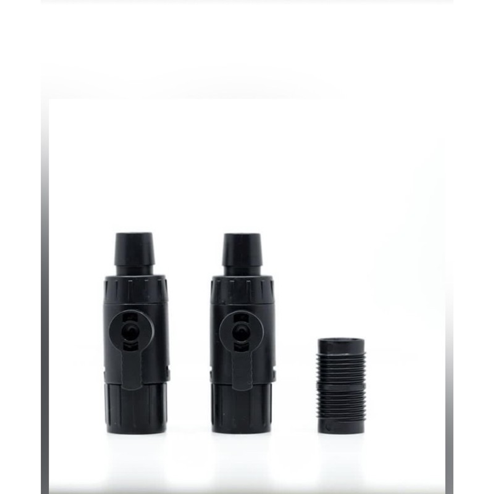 Double tap quick release connector for filter fish tank aquarium