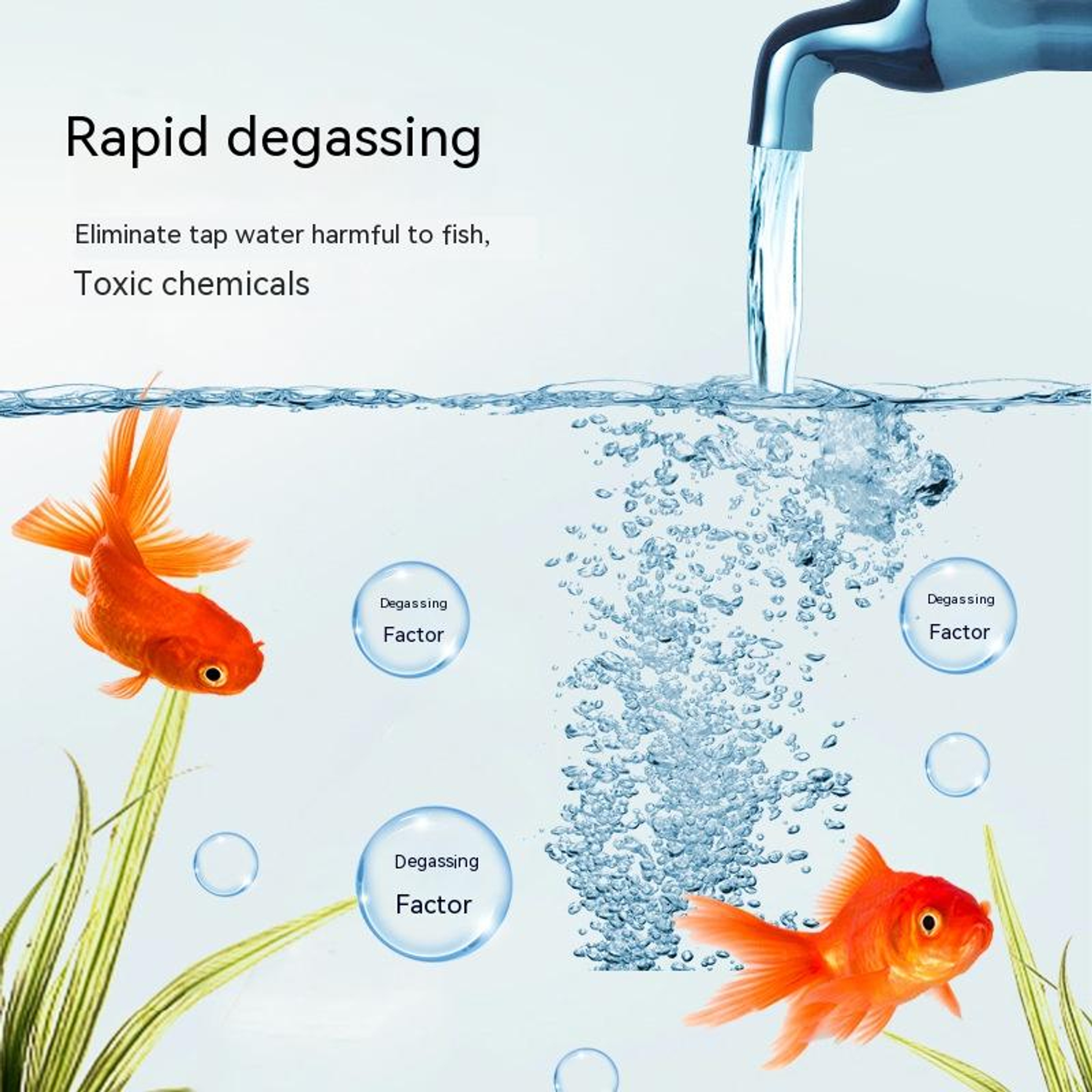 YEE Aquarium Anti Chlorine With Inhibition Of Germs, Help Remove Chlorine Aquarium Accessories Water Purifier