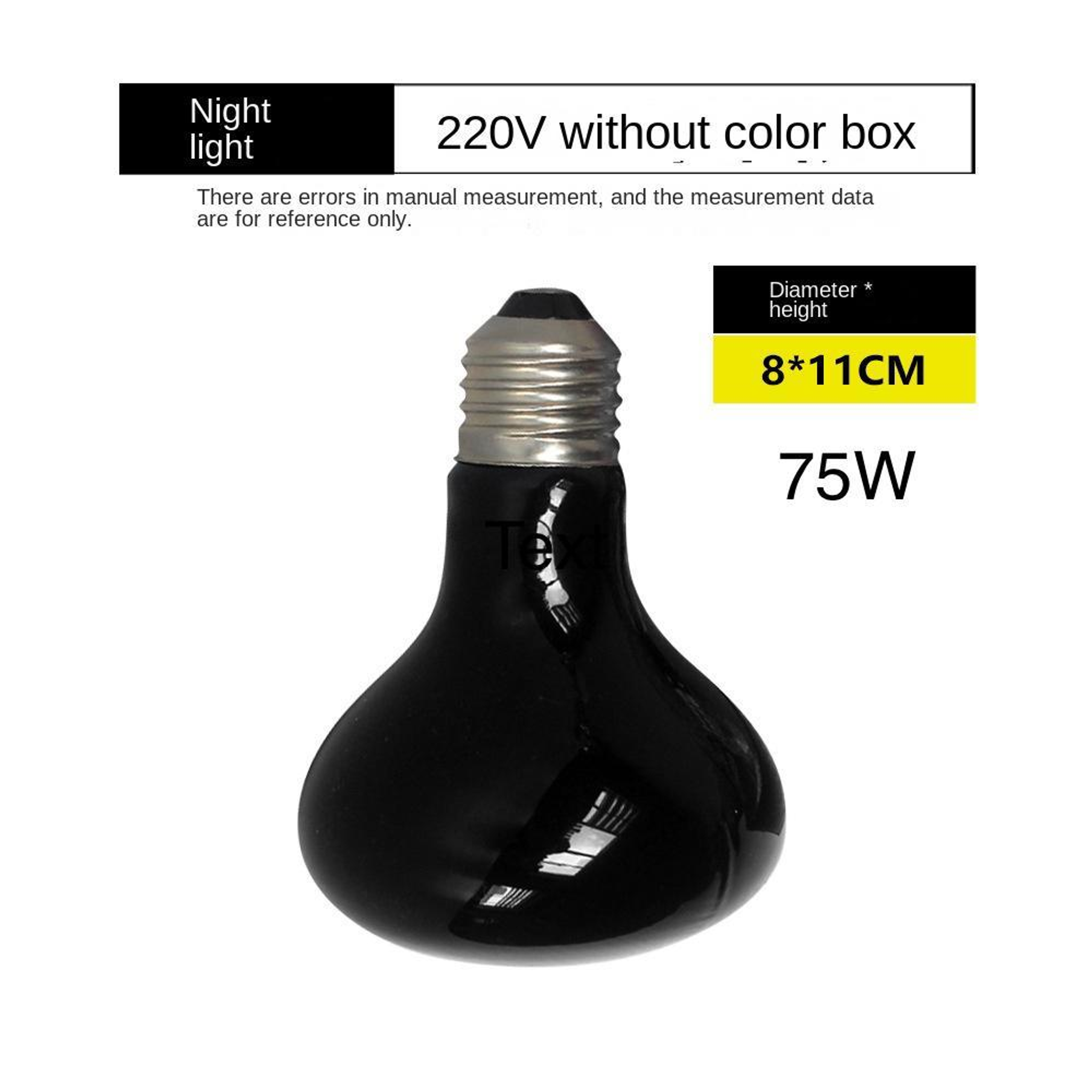 UVA + UVB Turtle Basking Lamp, Turtle Light For Metabolism Boost & Mood Regulation | Turtle Lamp