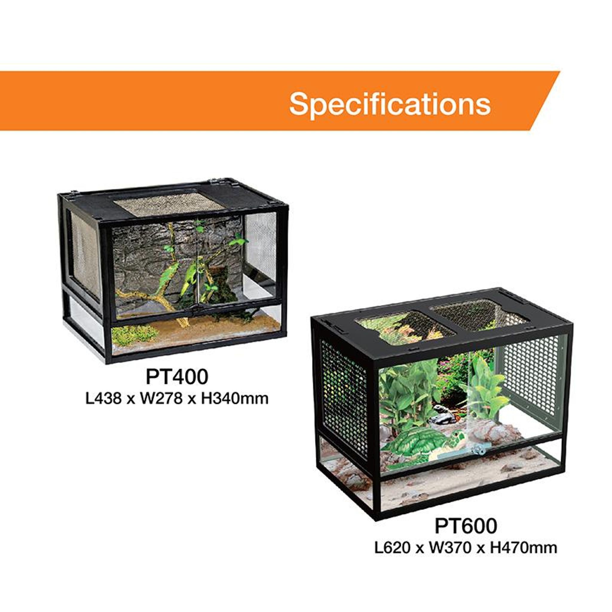 [Resun] Pet Terrarium Tanks PT400 40cm