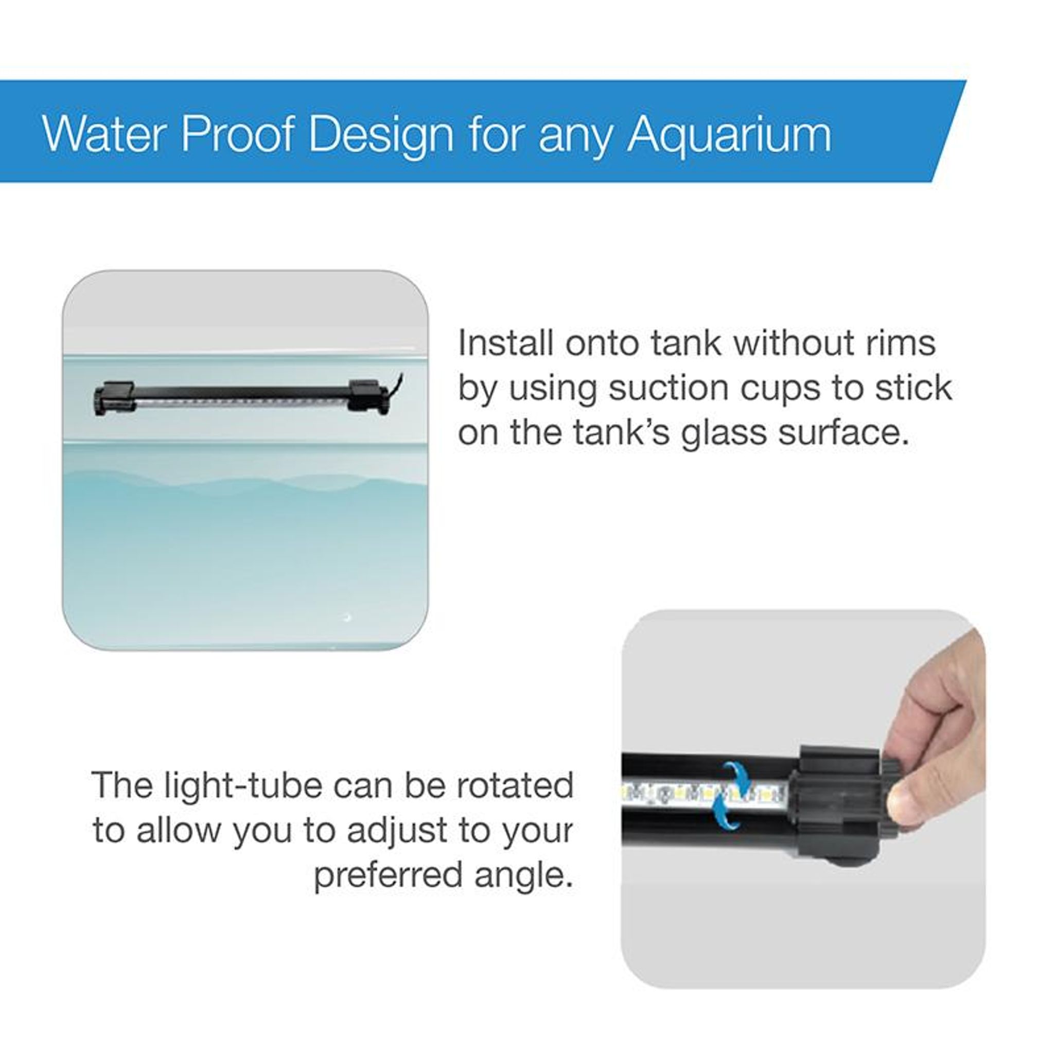 [Aquasyncro] Concealed Aquarium Daylight LED